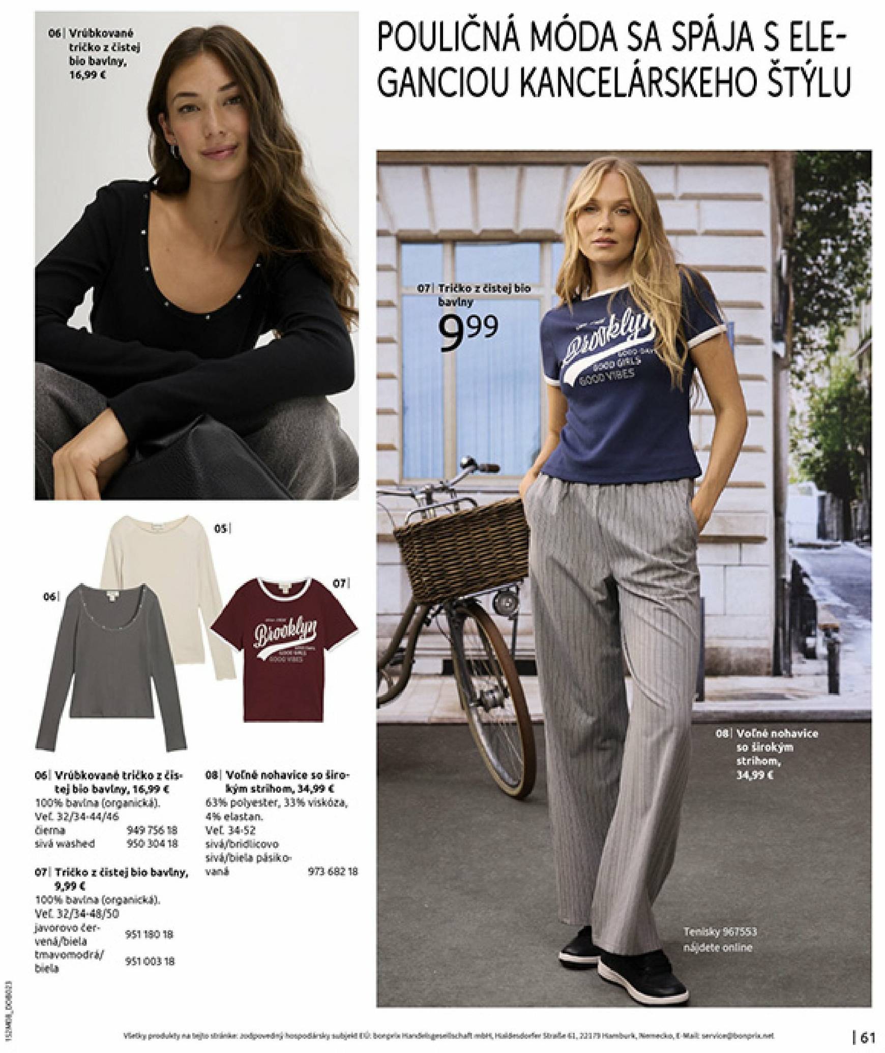 Page 63 of Aktuálny bonprix leták platný od utorka 02.09 do 13.10