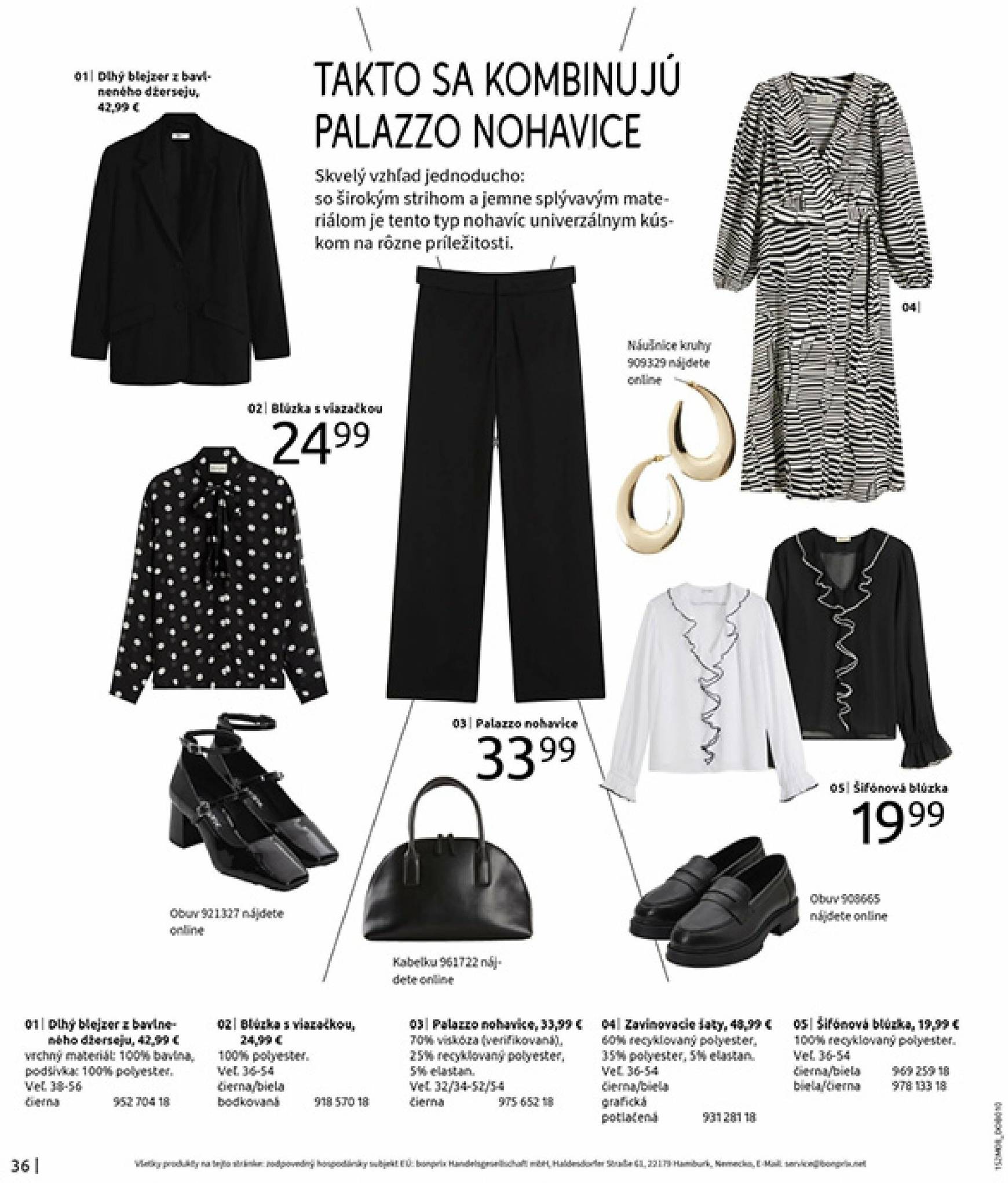 Page 38 of Aktuálny bonprix leták platný od utorka 02.09 do 13.10