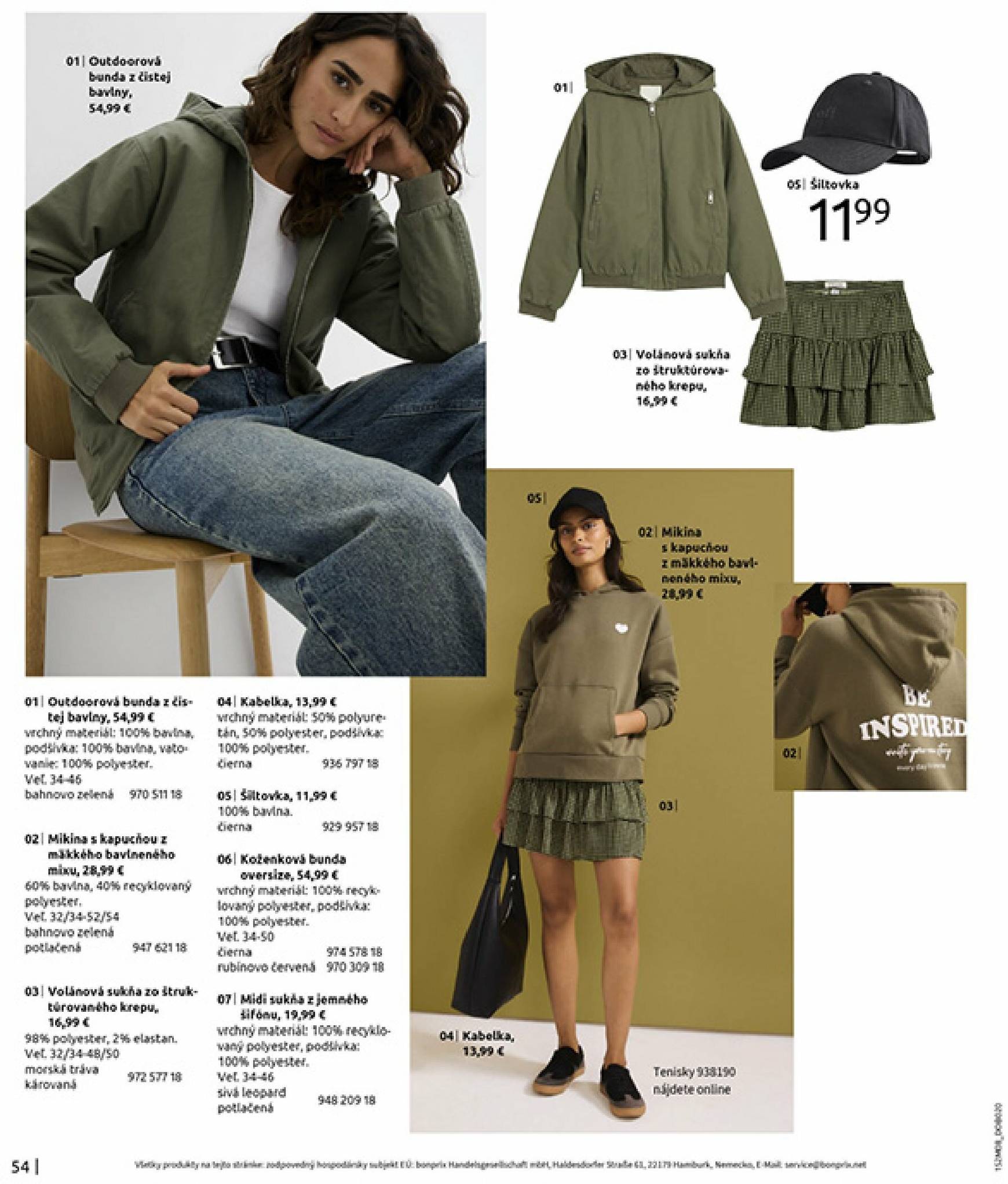 Page 56 of Aktuálny bonprix leták platný od utorka 02.09 do 13.10