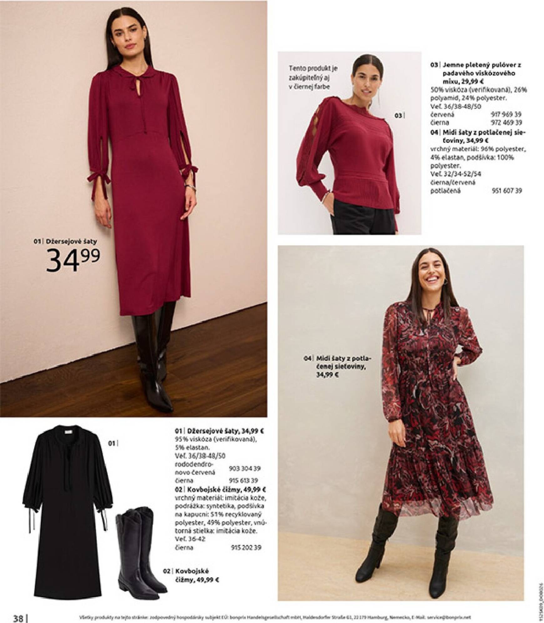 Page 40 of Aktuálny bonprix leták platný od utorka 23.09 do 03.11