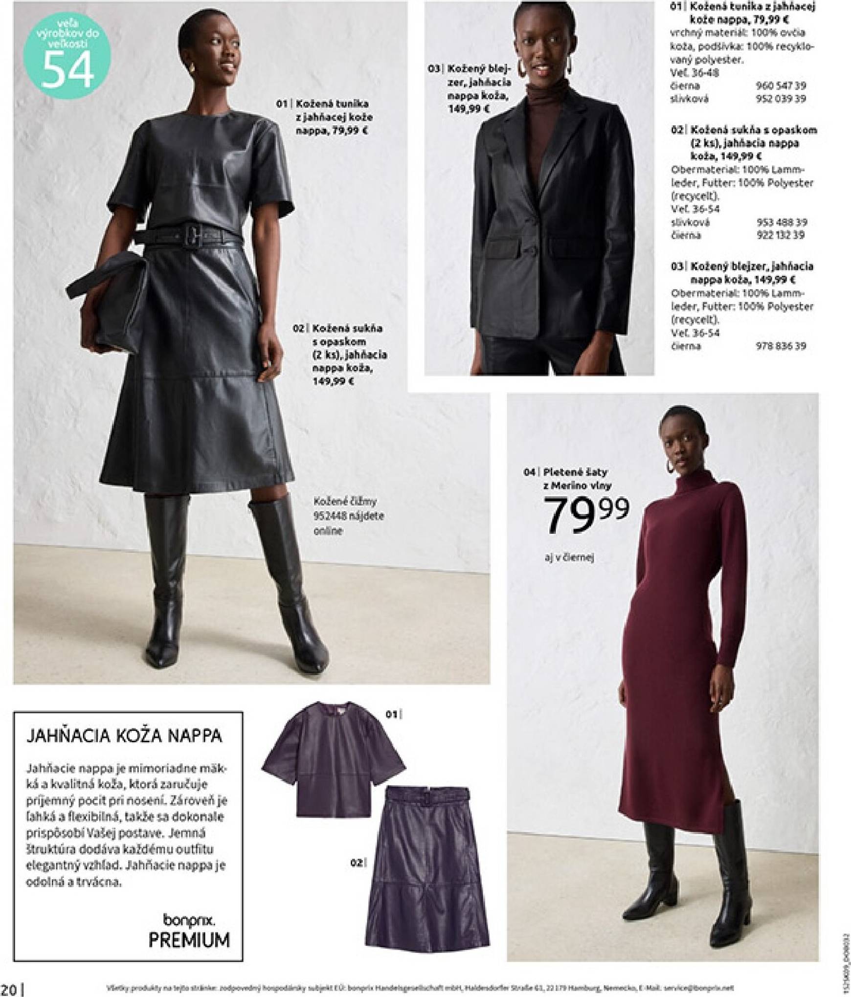 Page 22 of Aktuálny bonprix leták platný od utorka 23.09 do 03.11