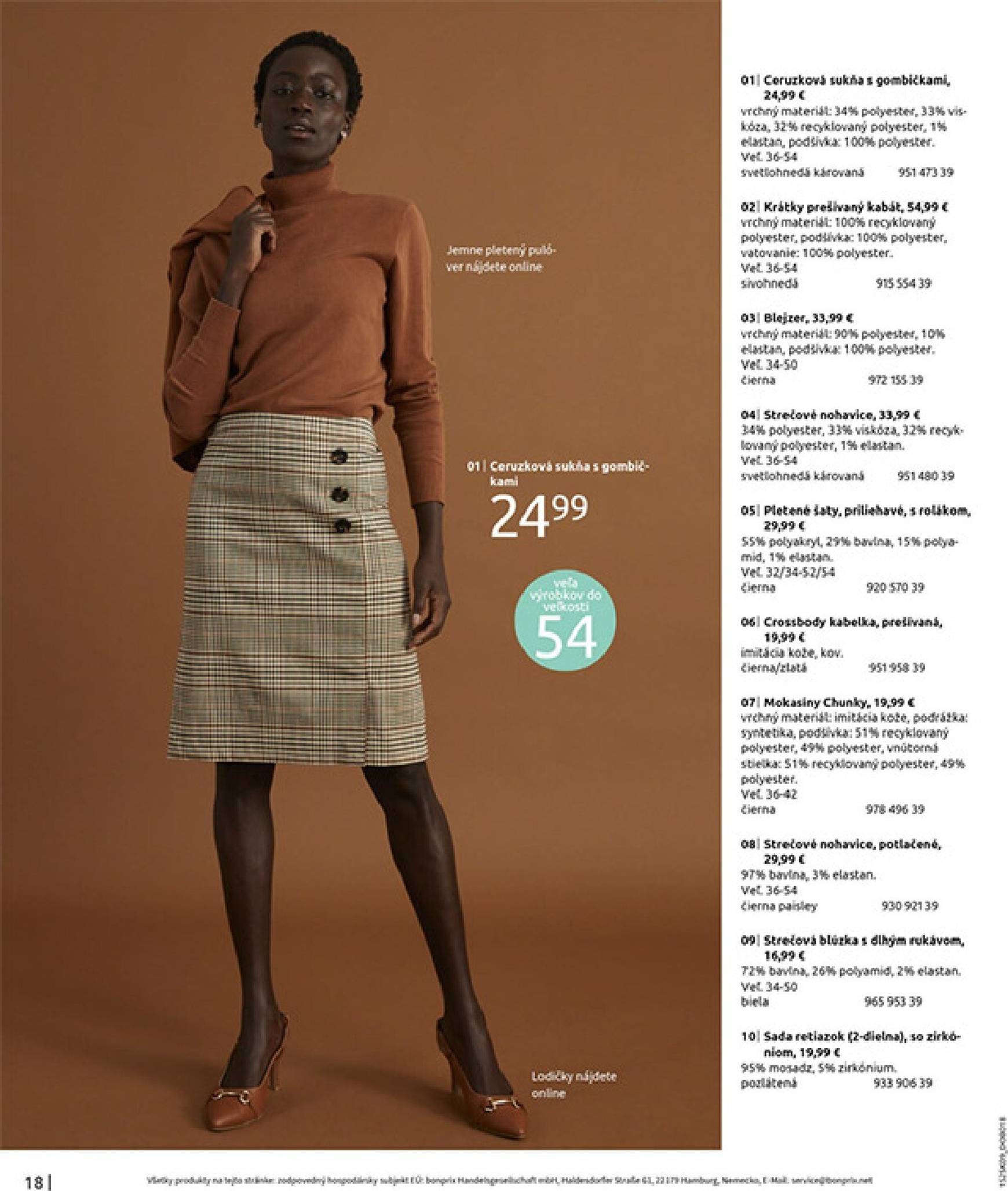 Page 20 of Aktuálny bonprix leták platný od utorka 23.09 do 03.11