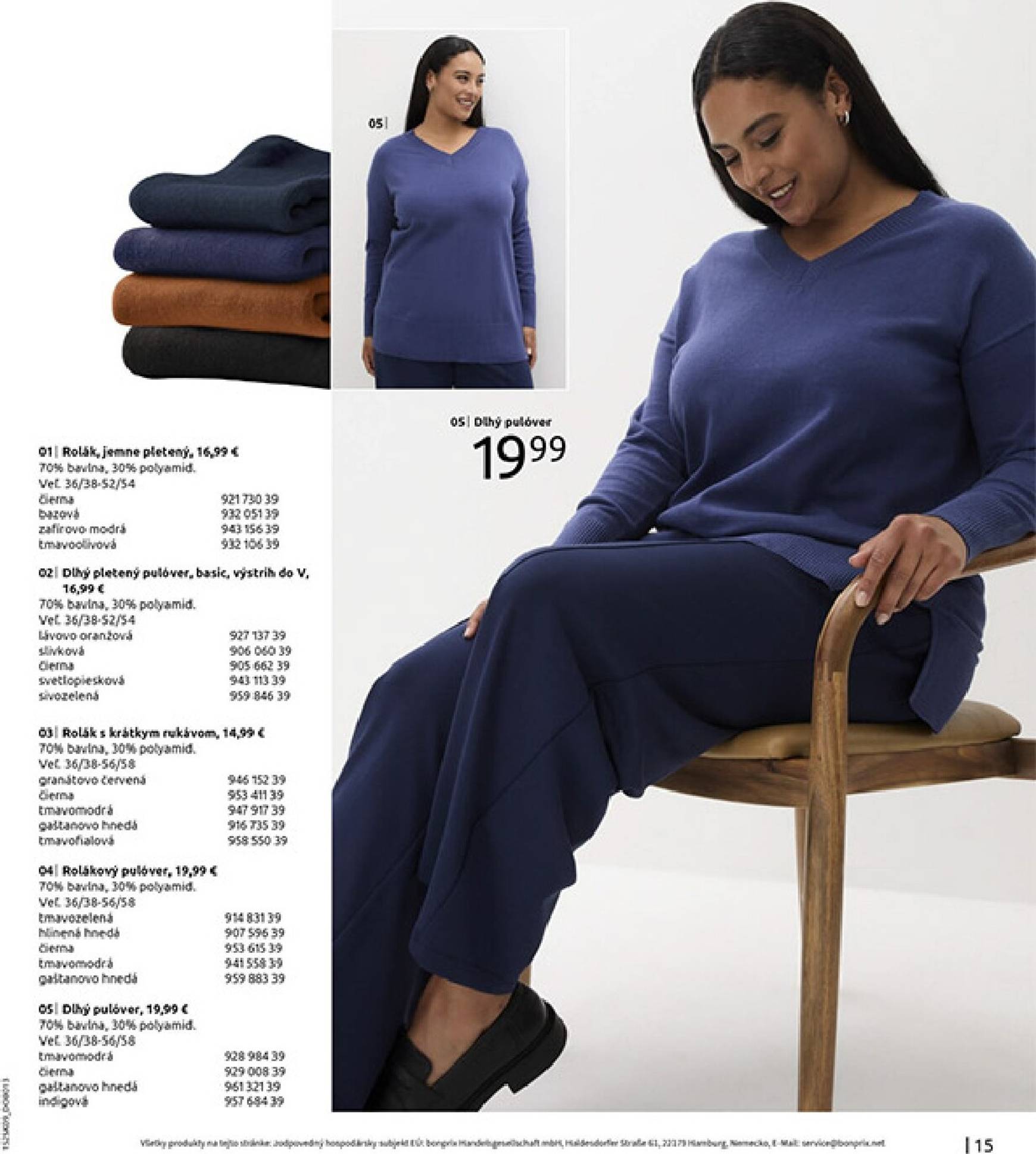 Page 17 of Aktuálny bonprix leták platný od utorka 23.09 do 03.11