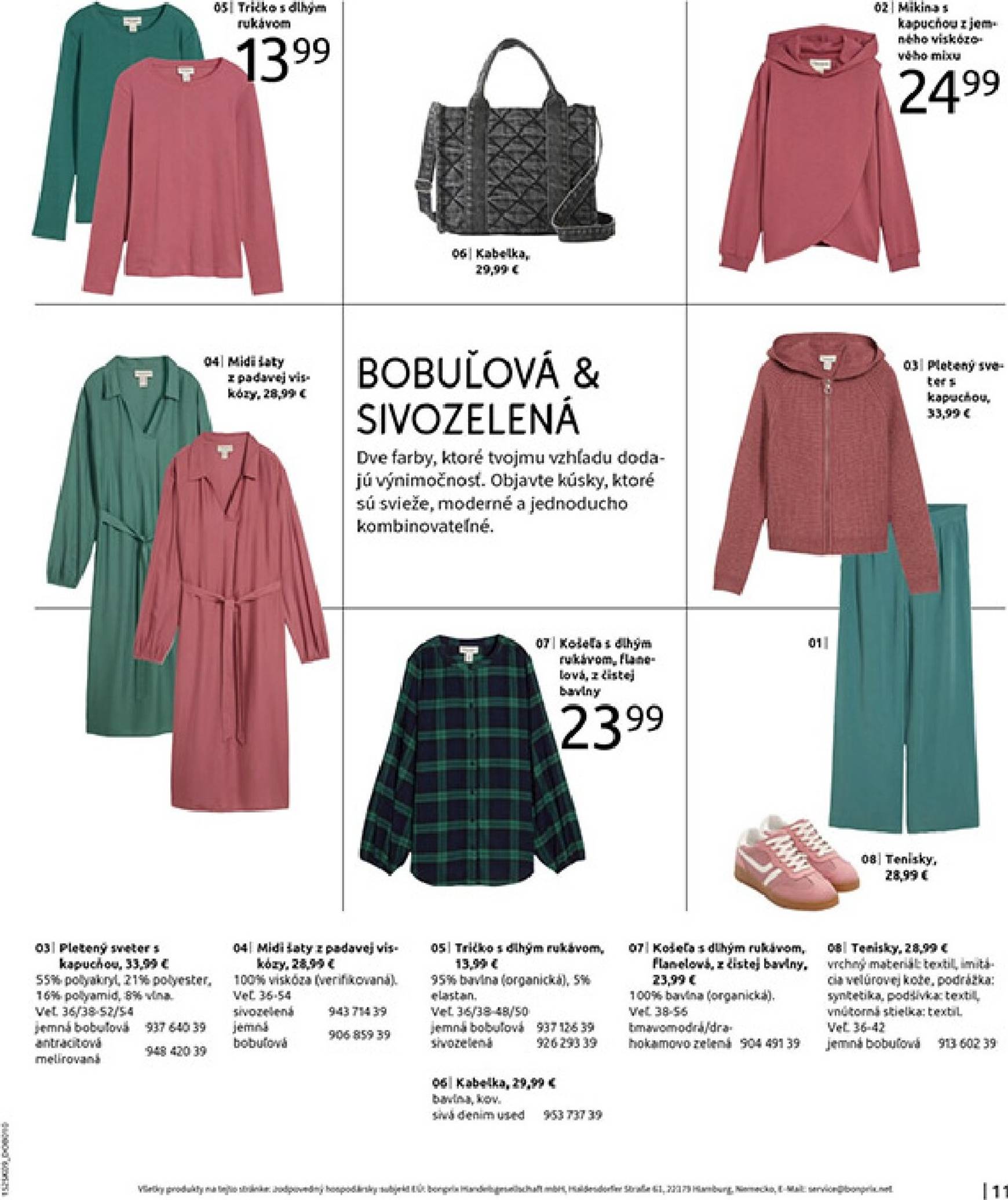 Page 13 of Aktuálny bonprix leták platný od utorka 23.09 do 03.11