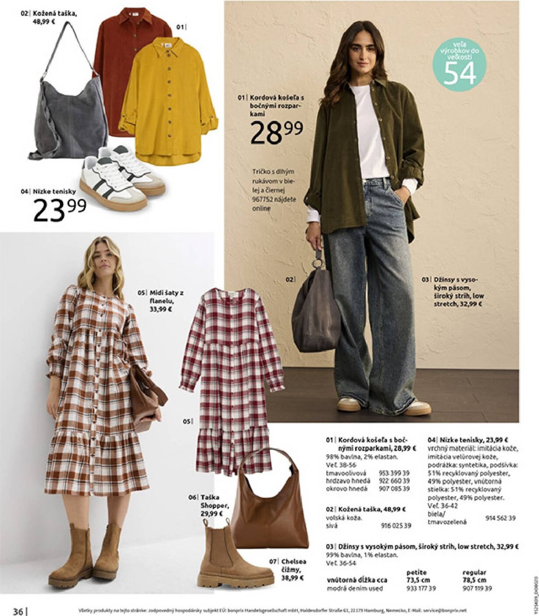 Page 38 of Aktuálny bonprix leták platný od utorka 23.09 do 03.11