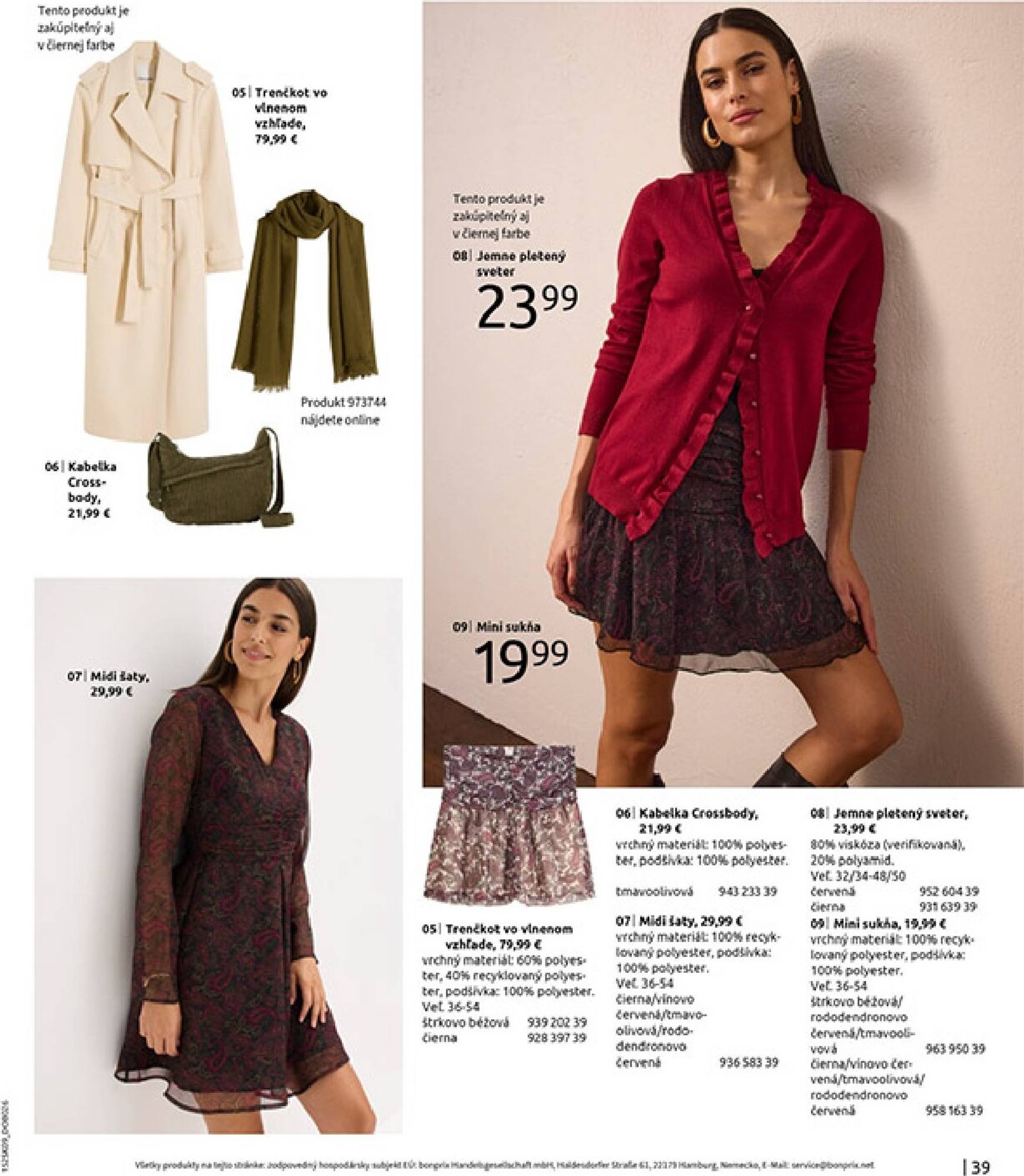 Page 41 of Aktuálny bonprix leták platný od utorka 23.09 do 03.11