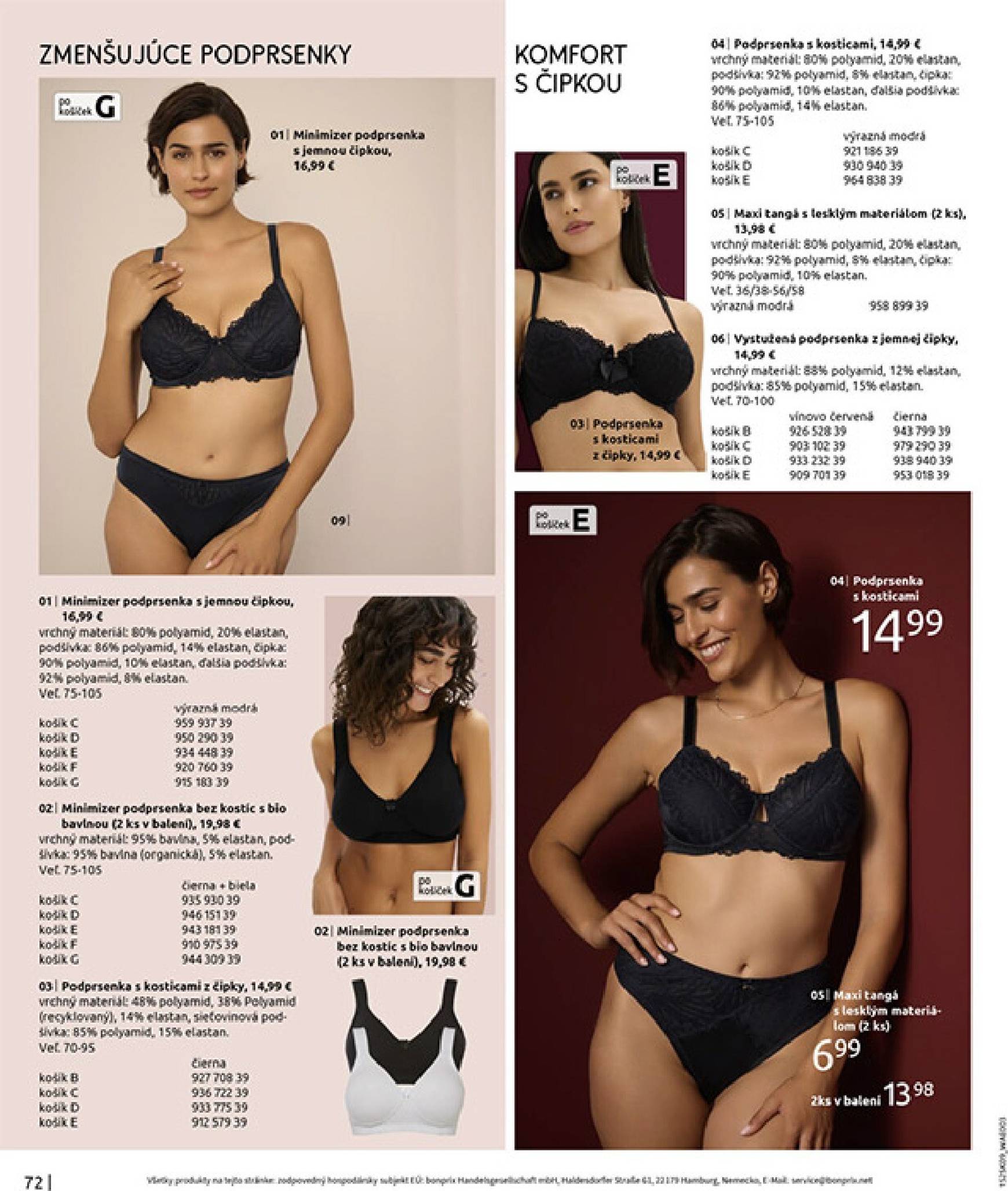 Page 74 of Aktuálny bonprix leták platný od utorka 23.09 do 03.11