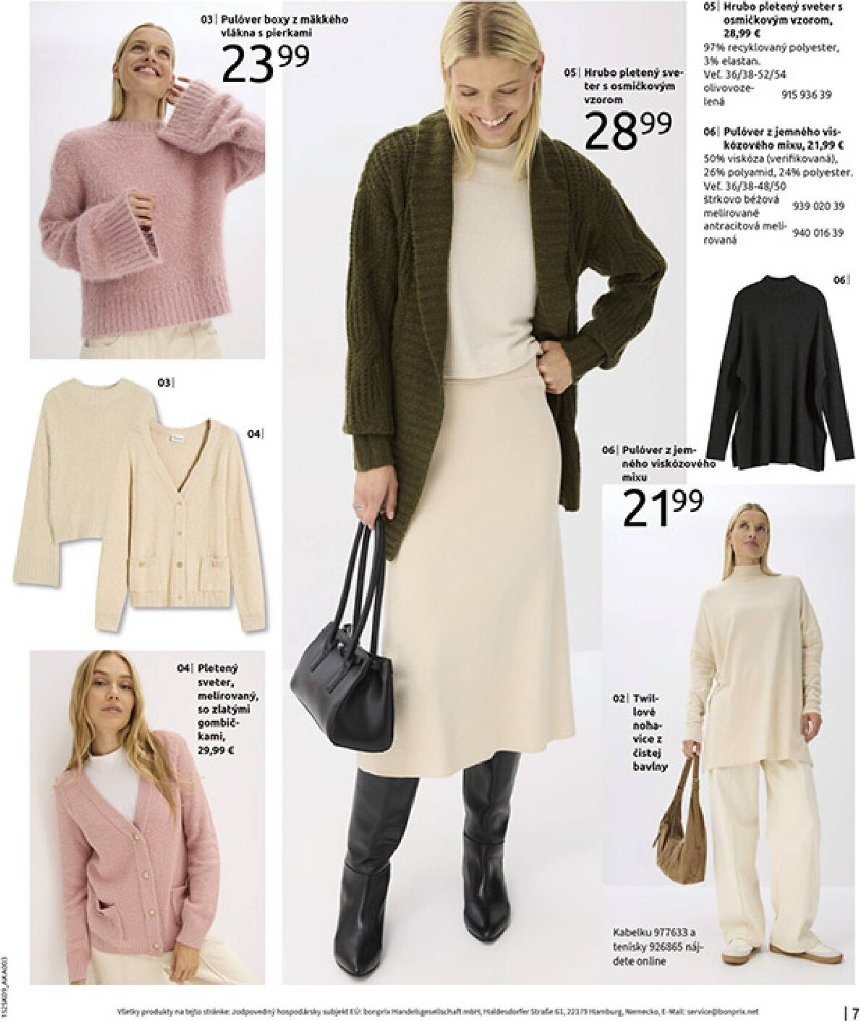 Page 9 of Aktuálny bonprix leták platný od utorka 23.09 do 03.11