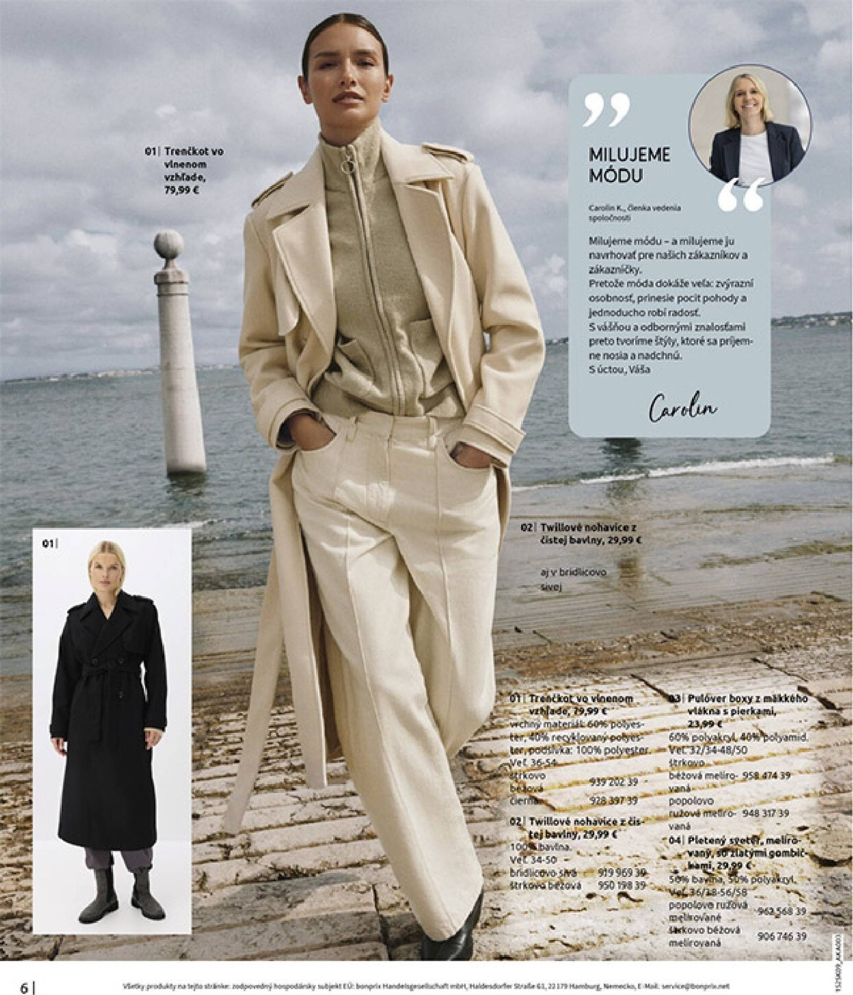 Page 8 of Aktuálny bonprix leták platný od utorka 23.09 do 03.11