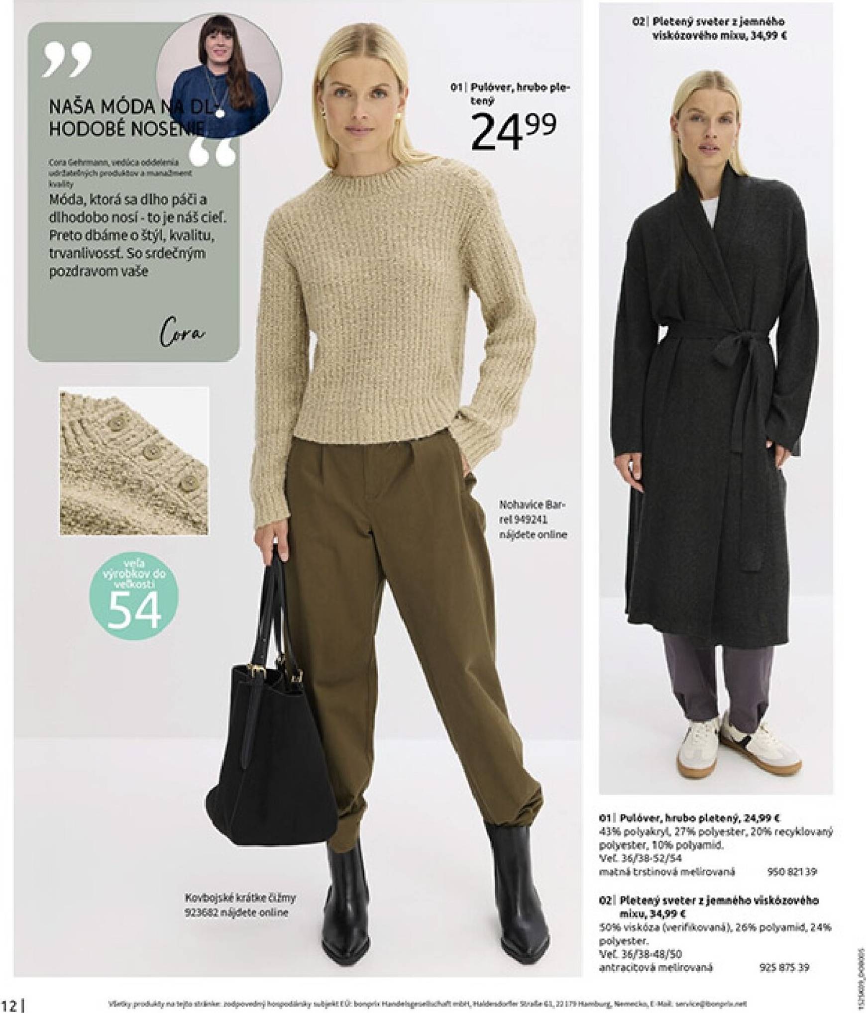 Page 14 of Aktuálny bonprix leták platný od utorka 23.09 do 03.11