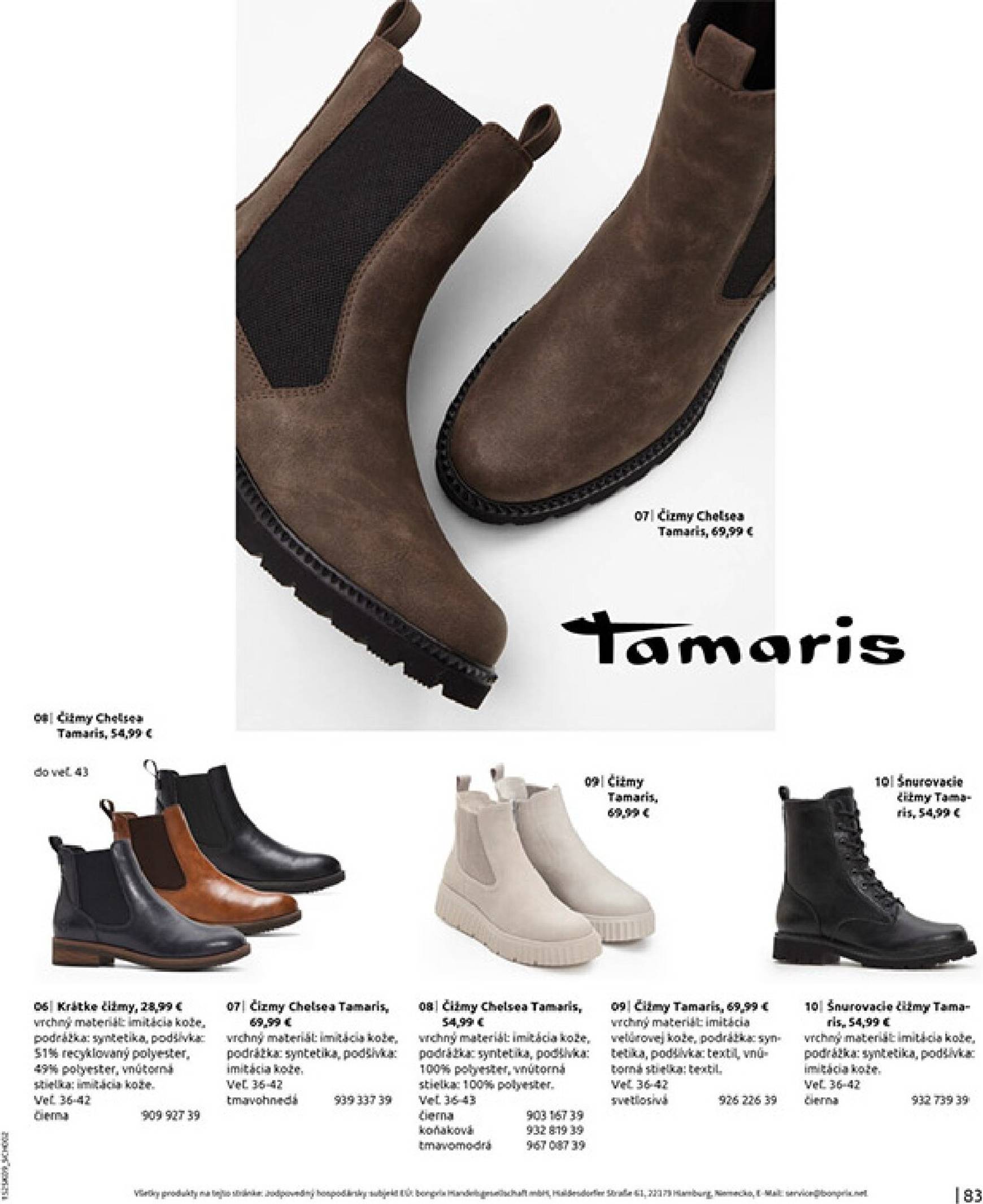 Page 85 of Aktuálny bonprix leták platný od utorka 23.09 do 03.11