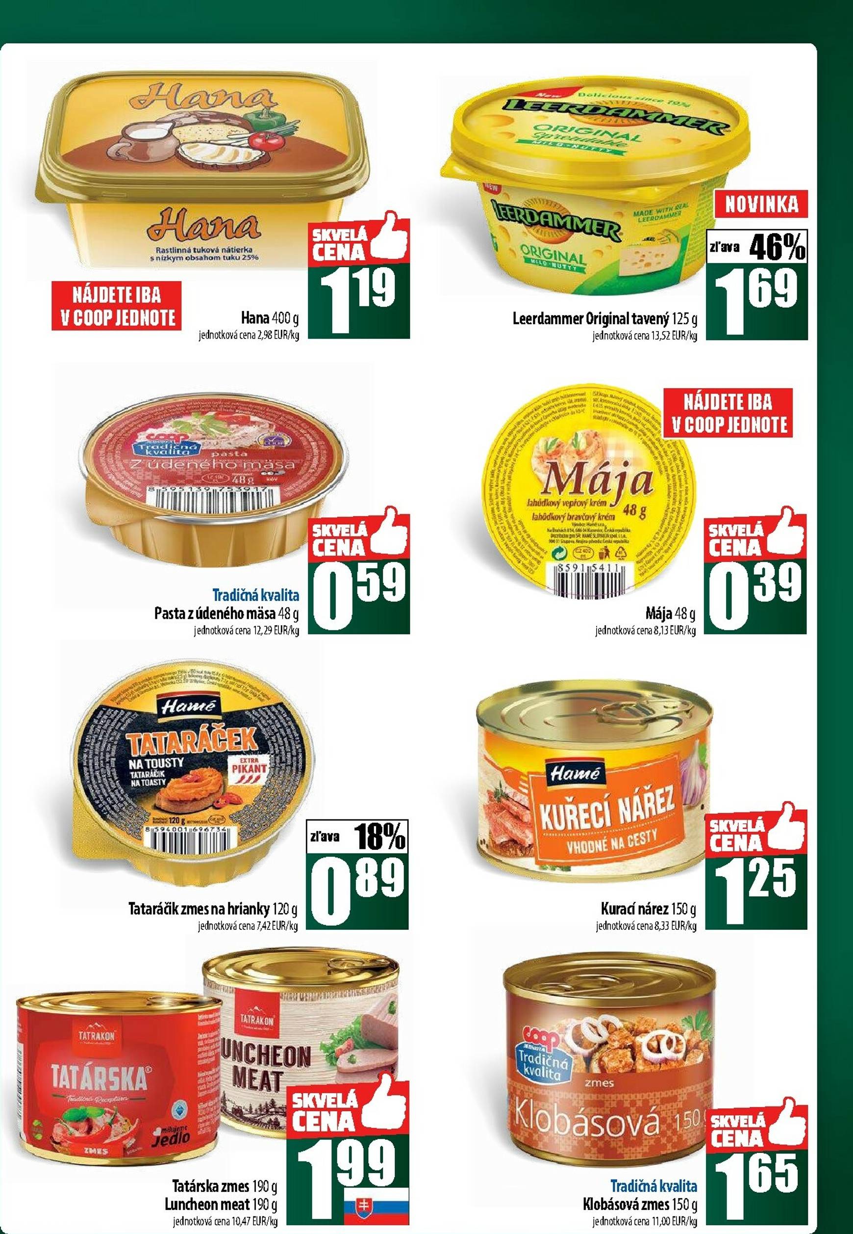 Page 29 of Aktuálny coop-jednota leták platný od štvrtka 02.10 do 08.10