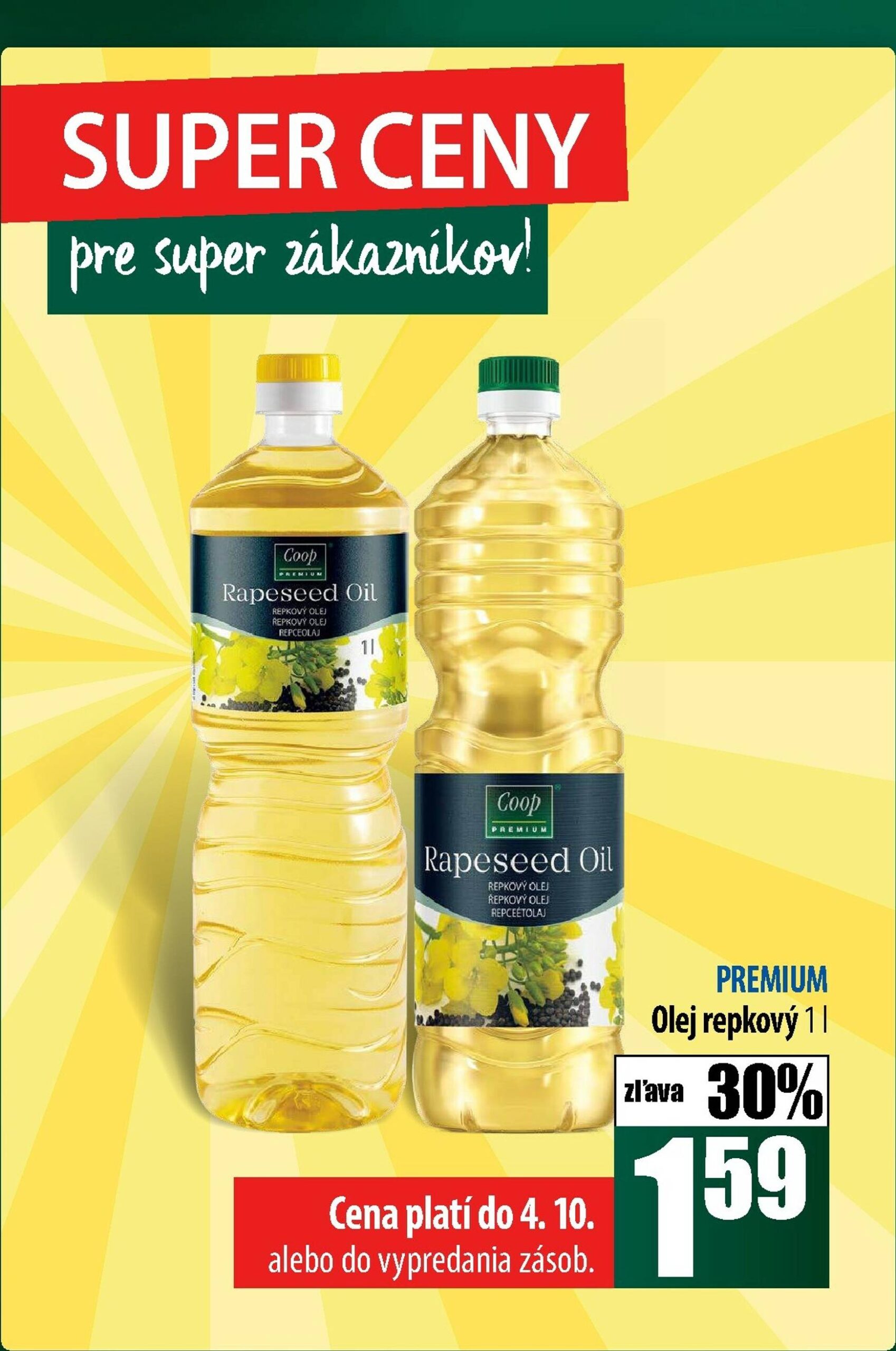 Page 30 of Aktuálny coop-jednota leták platný od štvrtka 02.10 do 08.10