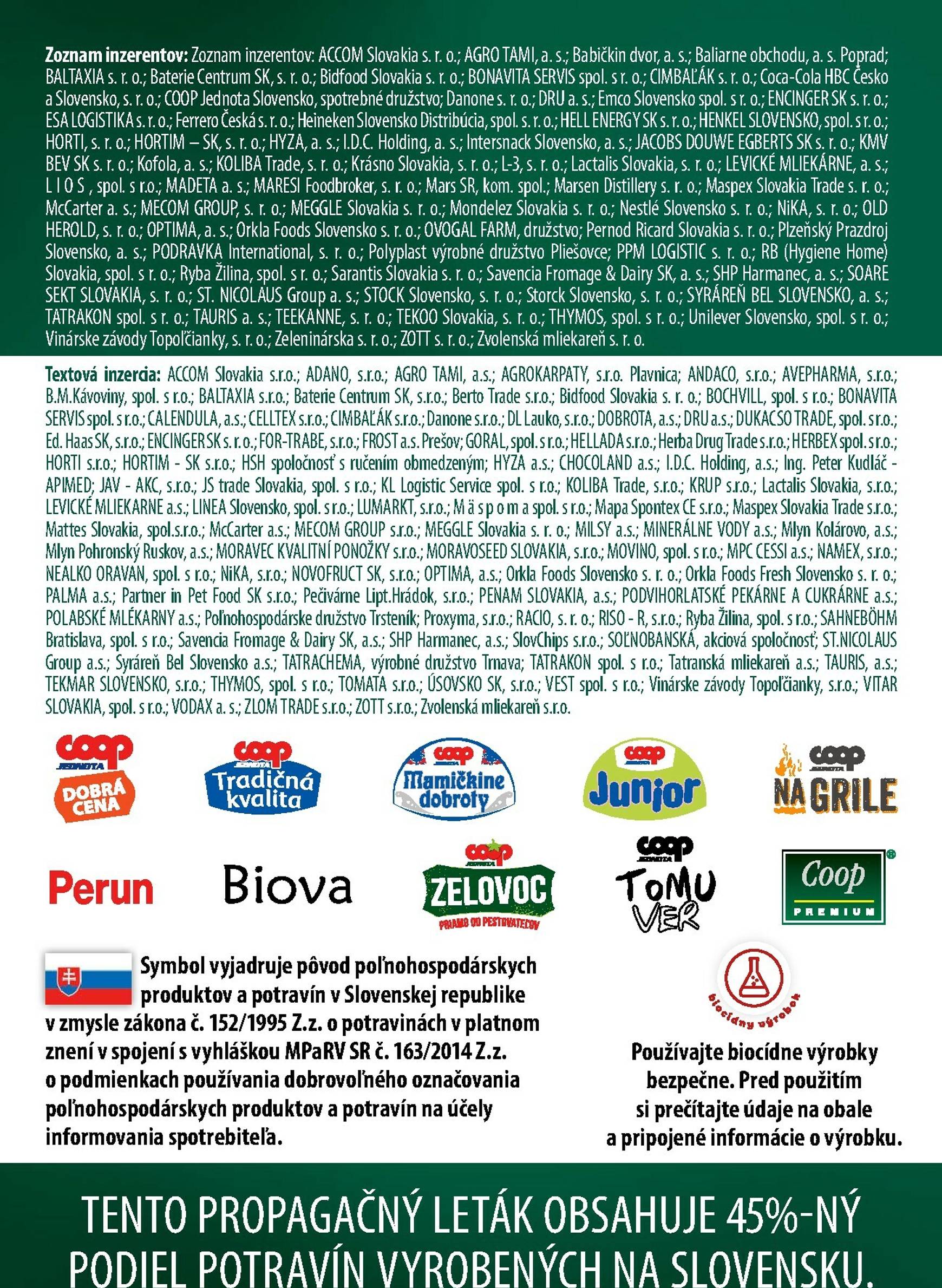 Page 64 of Aktuálny coop-jednota leták platný od štvrtka 02.10 do 08.10