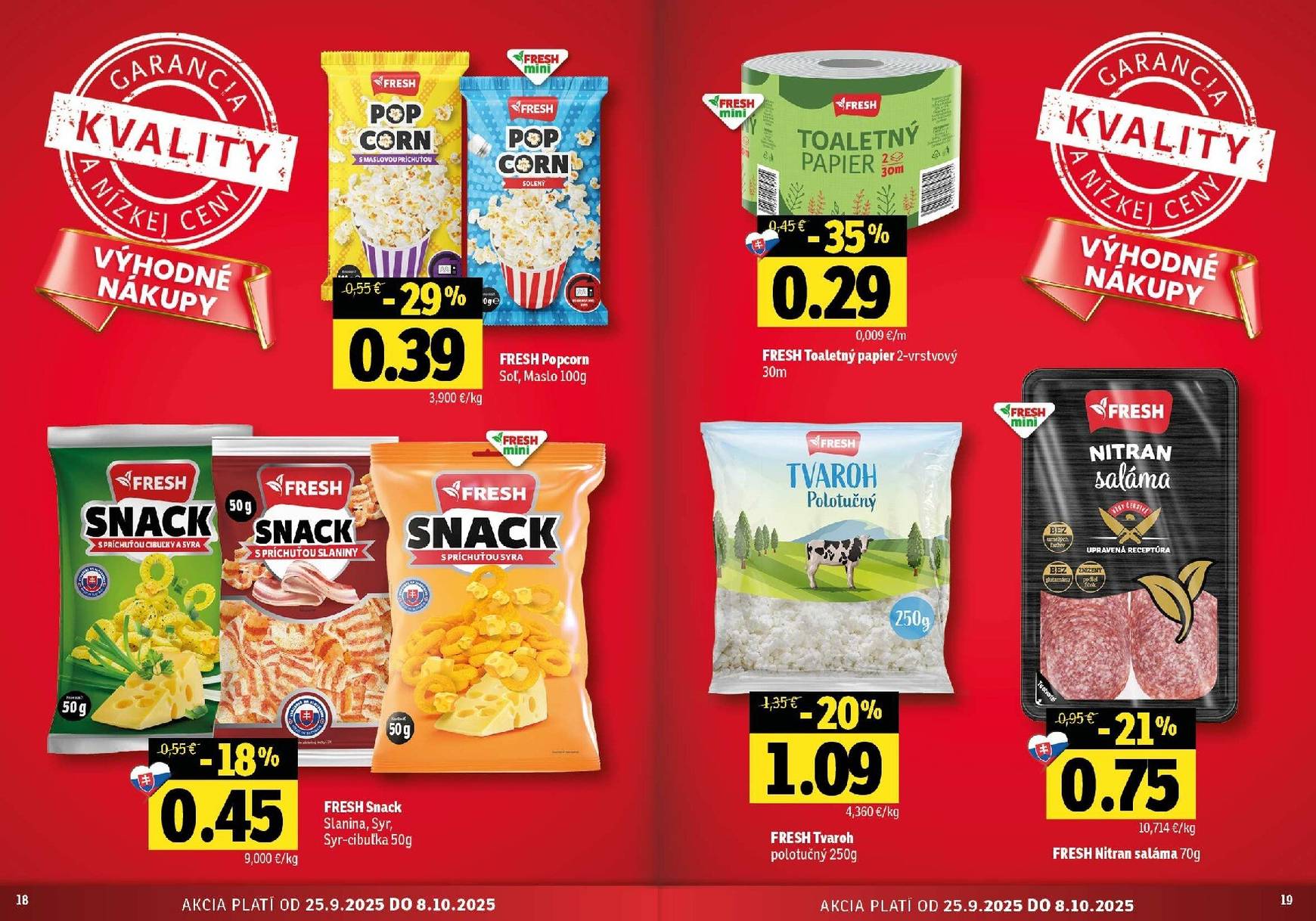 Page 10 of Aktuálny fresh leták platný od štvrtka 25.09 do 08.10