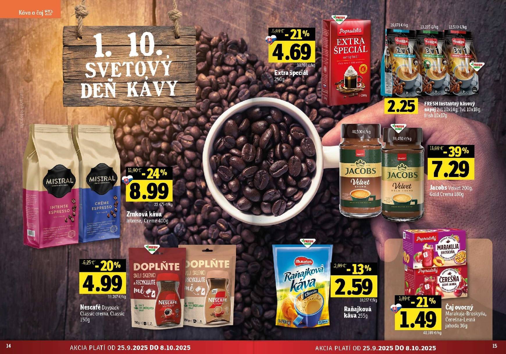 Page 8 of Aktuálny fresh leták platný od štvrtka 25.09 do 08.10