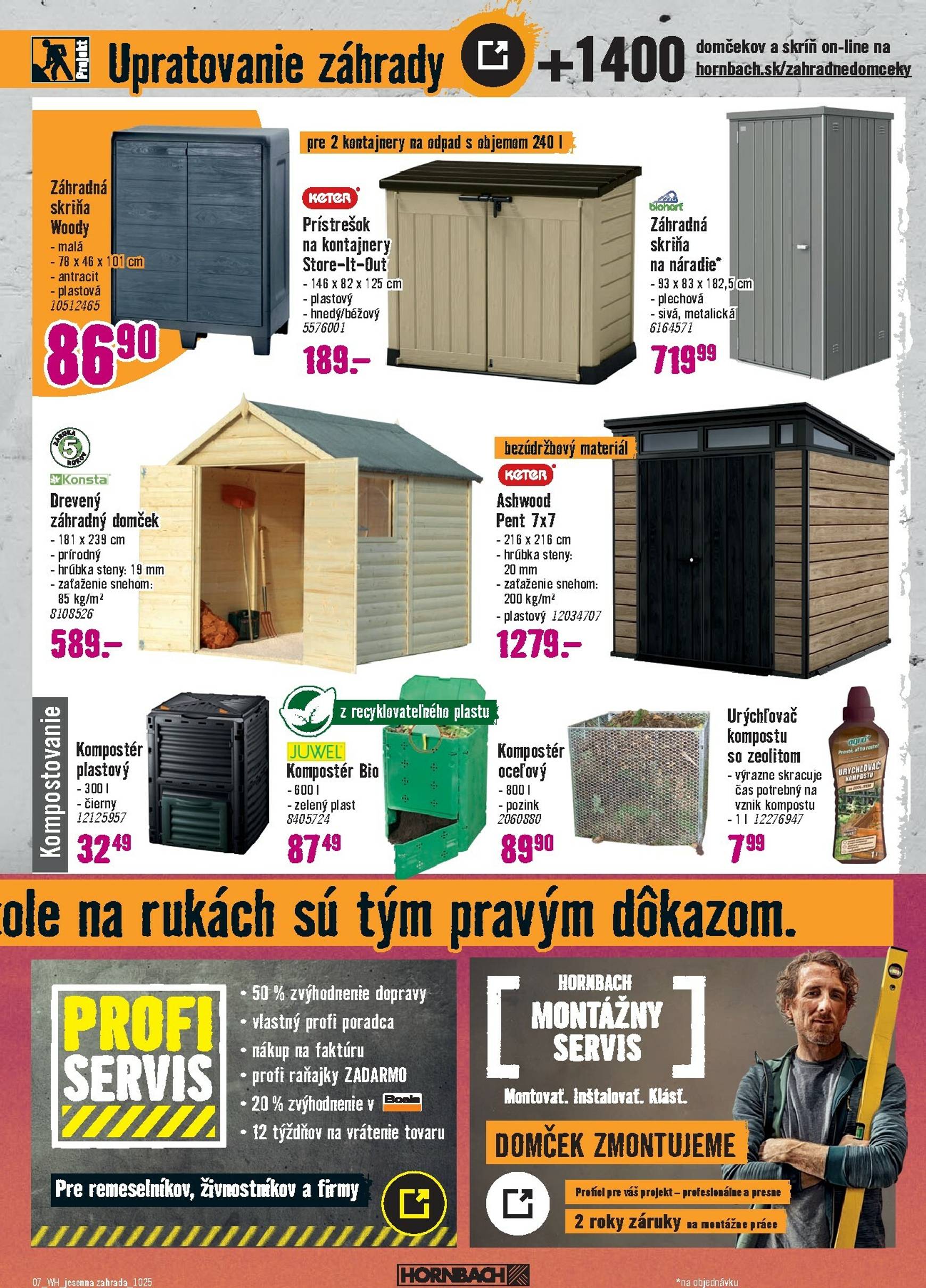 Page 7 of Aktuálny hornbach leták platný od stredy 01.10 do 15.10