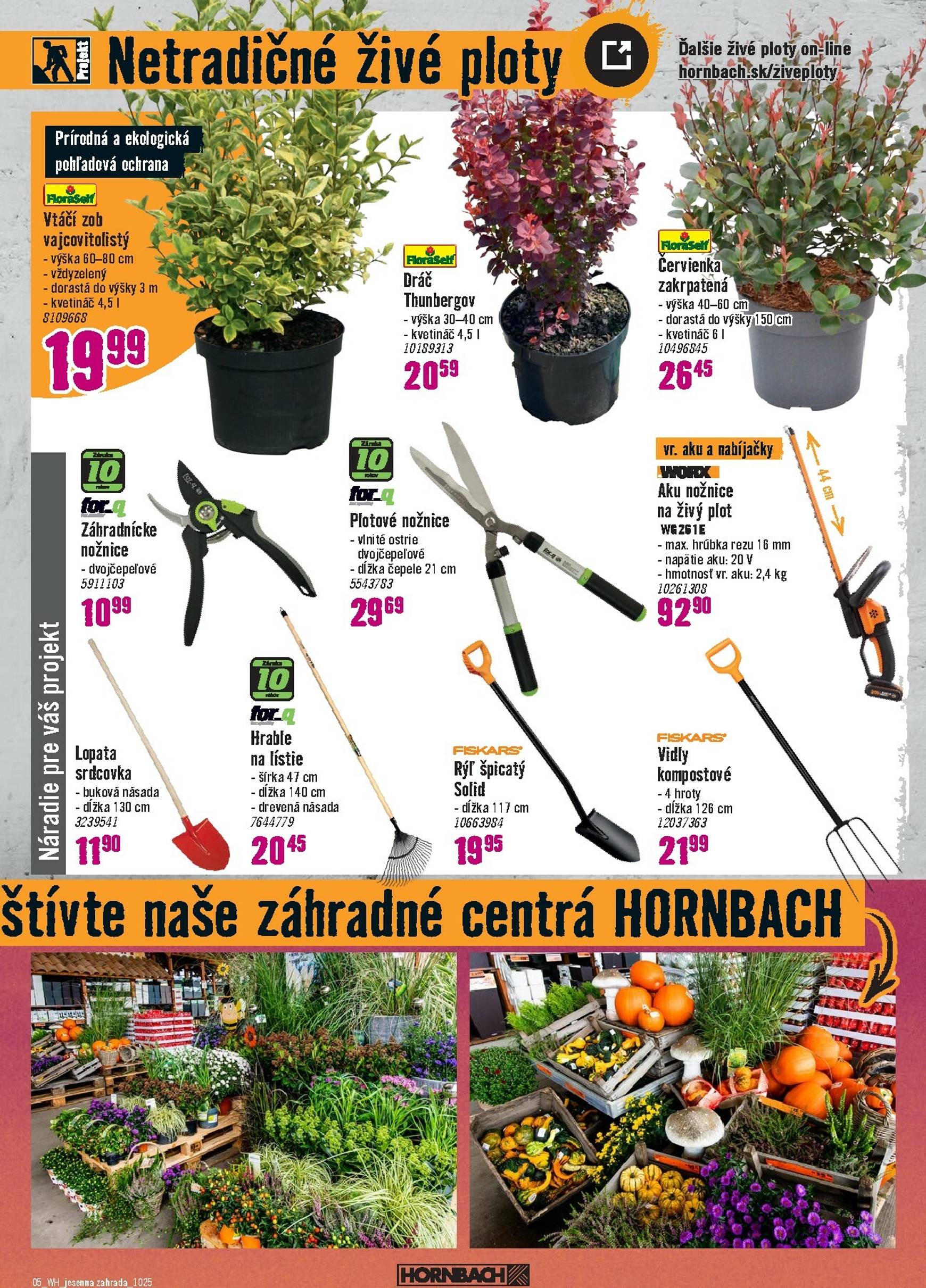 Page 5 of Aktuálny hornbach leták platný od stredy 01.10 do 15.10