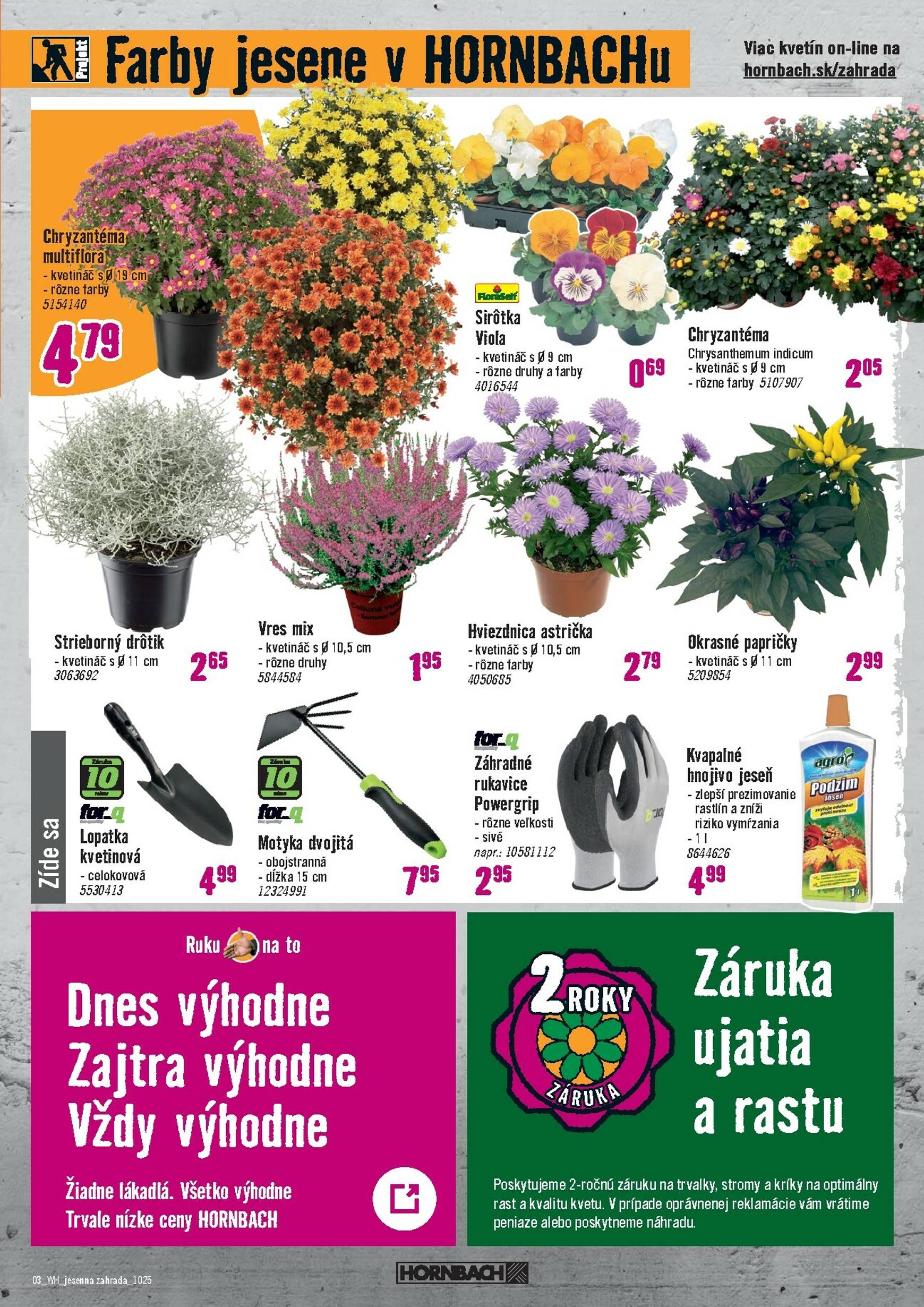 Page 3 of Aktuálny hornbach leták platný od stredy 01.10 do 15.10