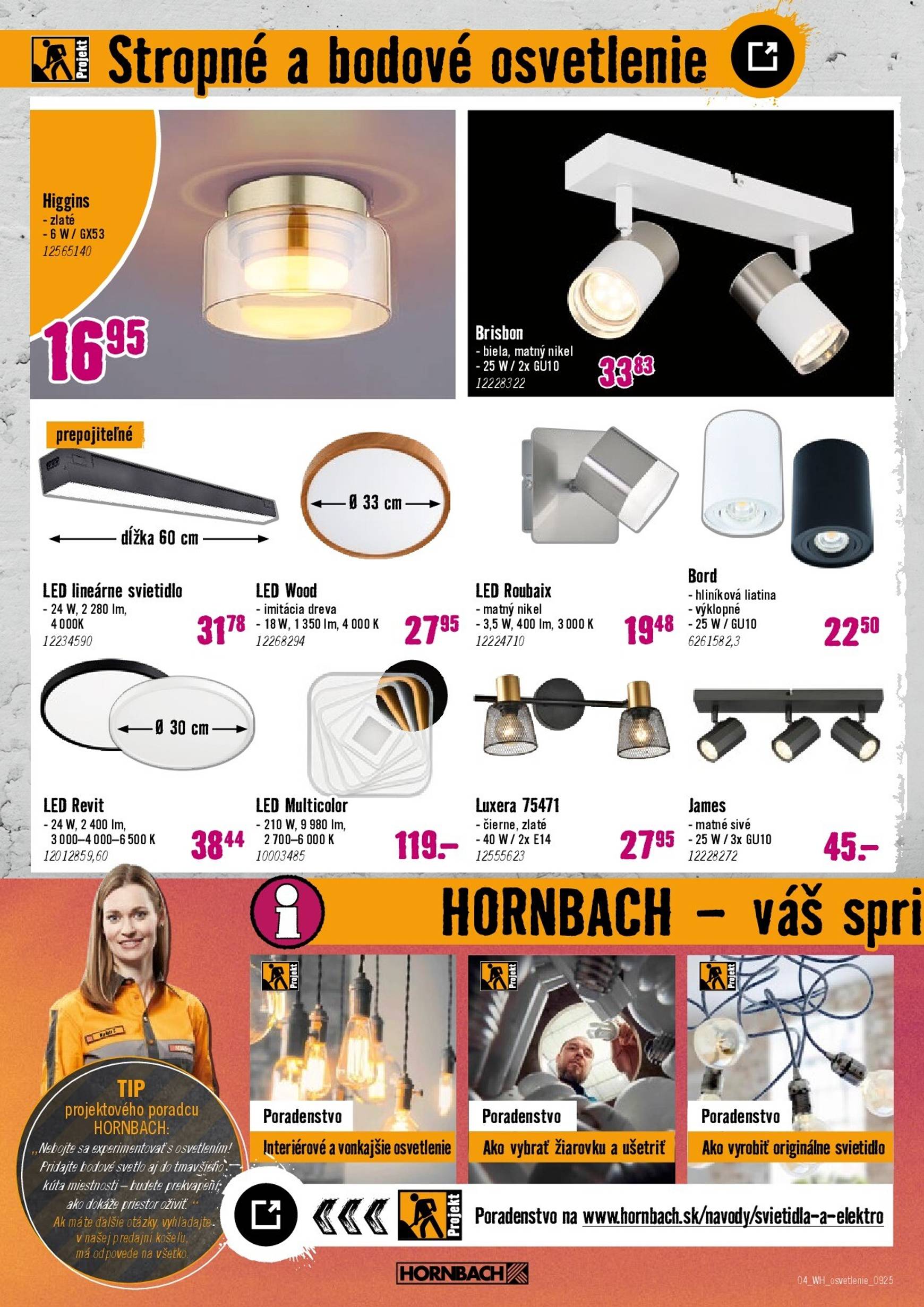 Page 4 of Aktuálny hornbach leták platný od stredy 24.09 do 08.10