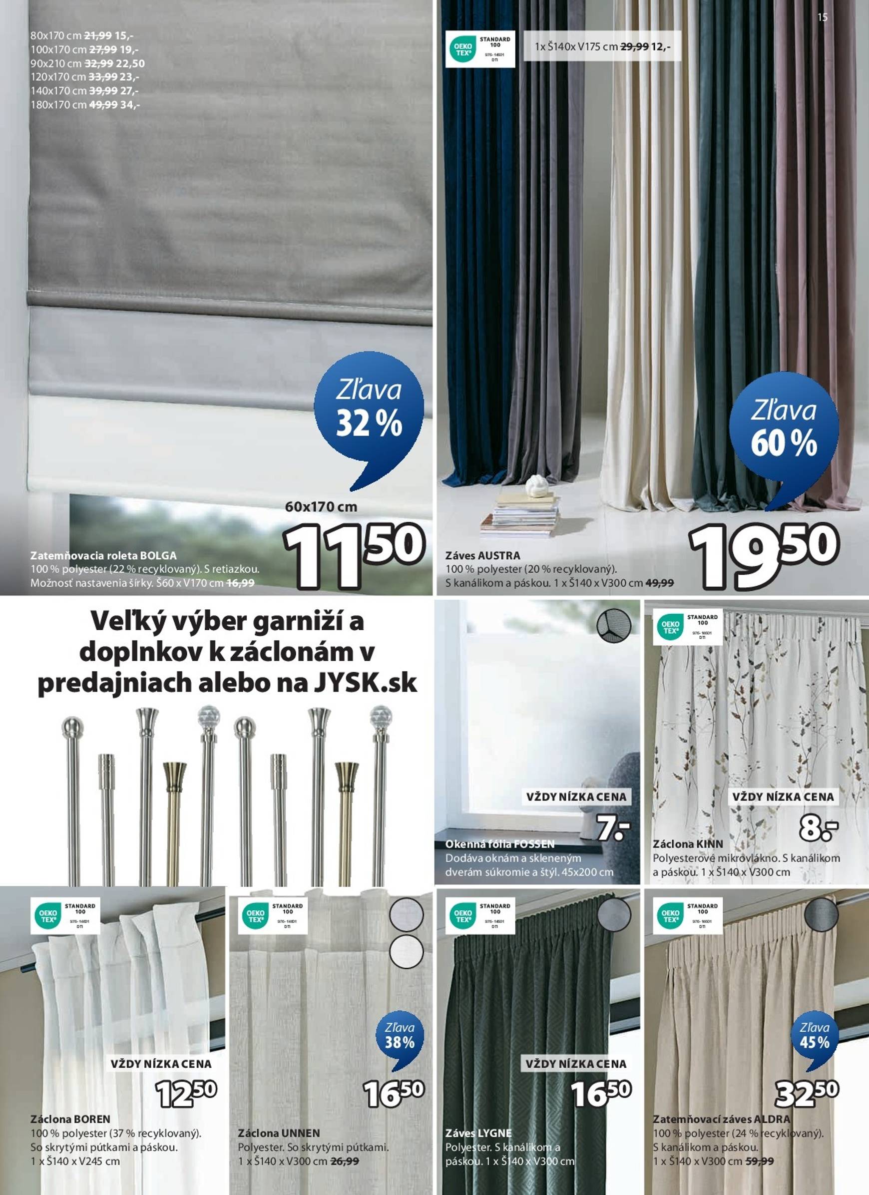 Page 15 of Aktuálny jysk leták platný od pondelka 15.09 do 14.10