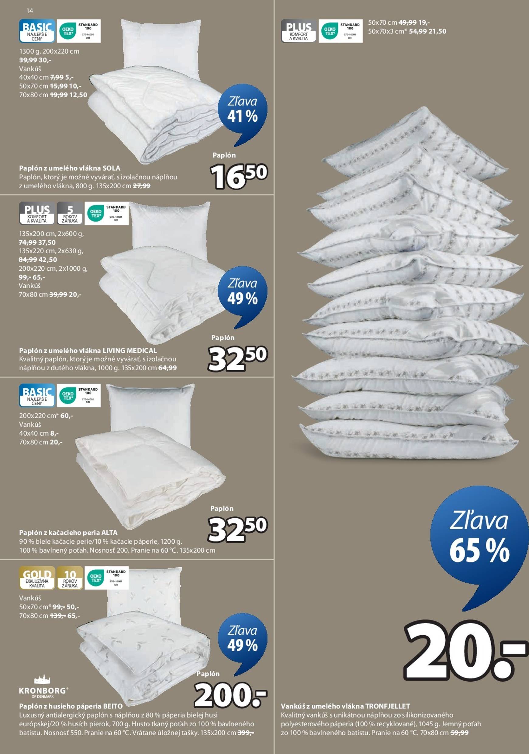 Page 14 of Aktuálny jysk leták platný od pondelka 15.09 do 14.10