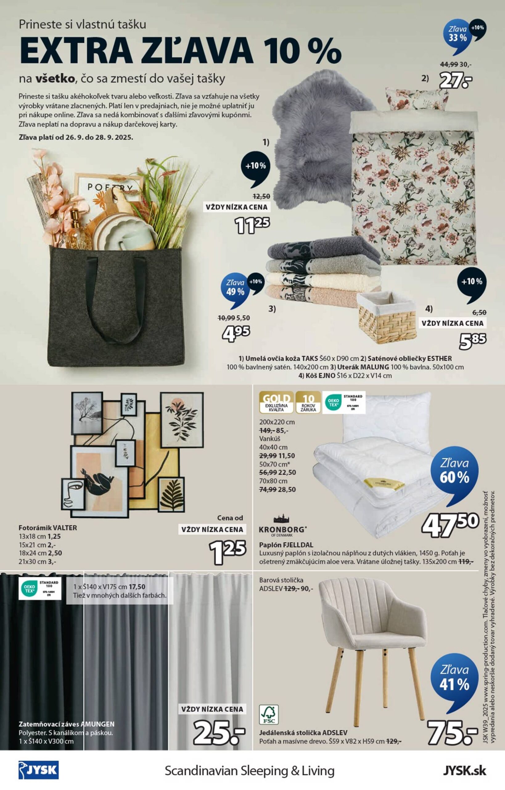 Page 8 of Aktuálny jysk leták platný od stredy 24.09 do 14.10