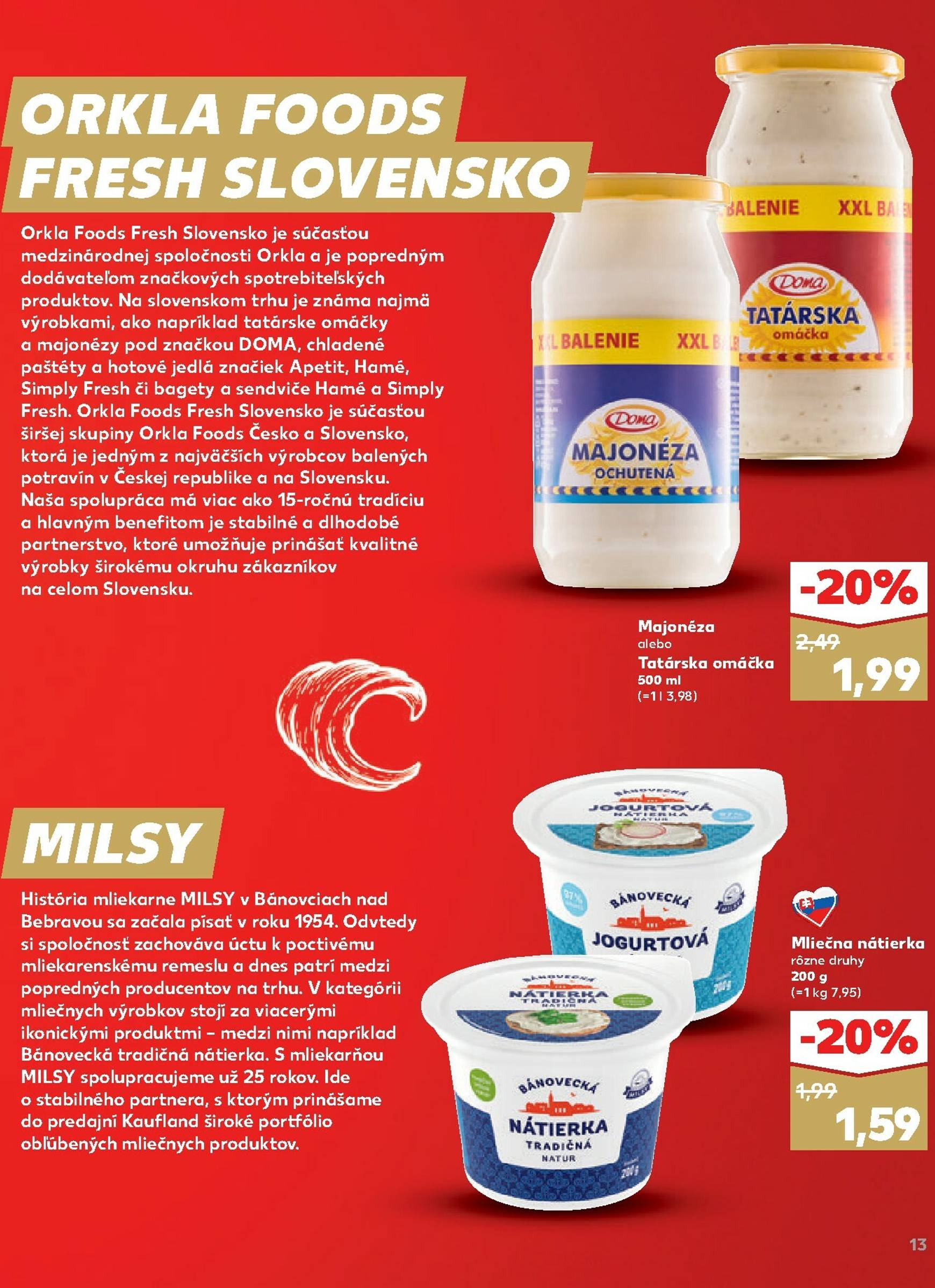 Page 13 of Aktuálny kaufland leták platný od stredy 01.10 do 31.10