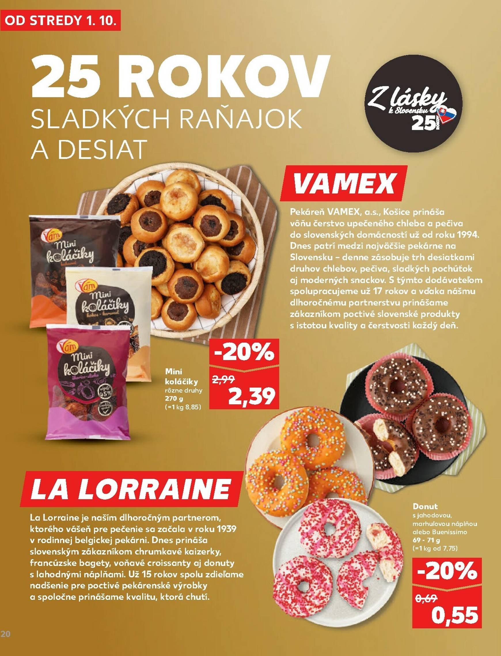 Page 20 of Aktuálny kaufland leták platný od stredy 01.10 do 31.10