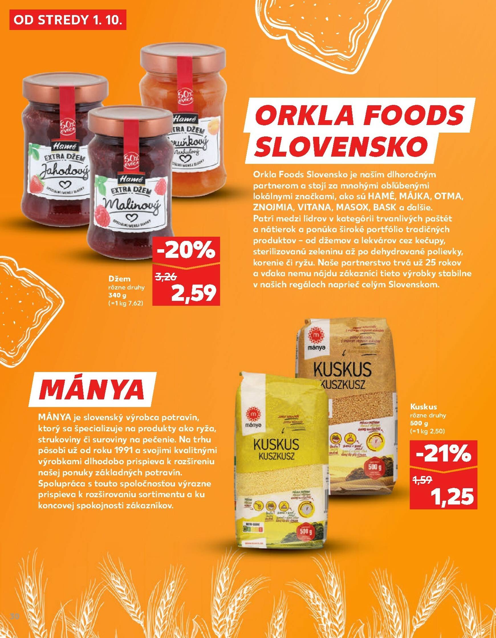 Page 30 of Aktuálny kaufland leták platný od stredy 01.10 do 31.10