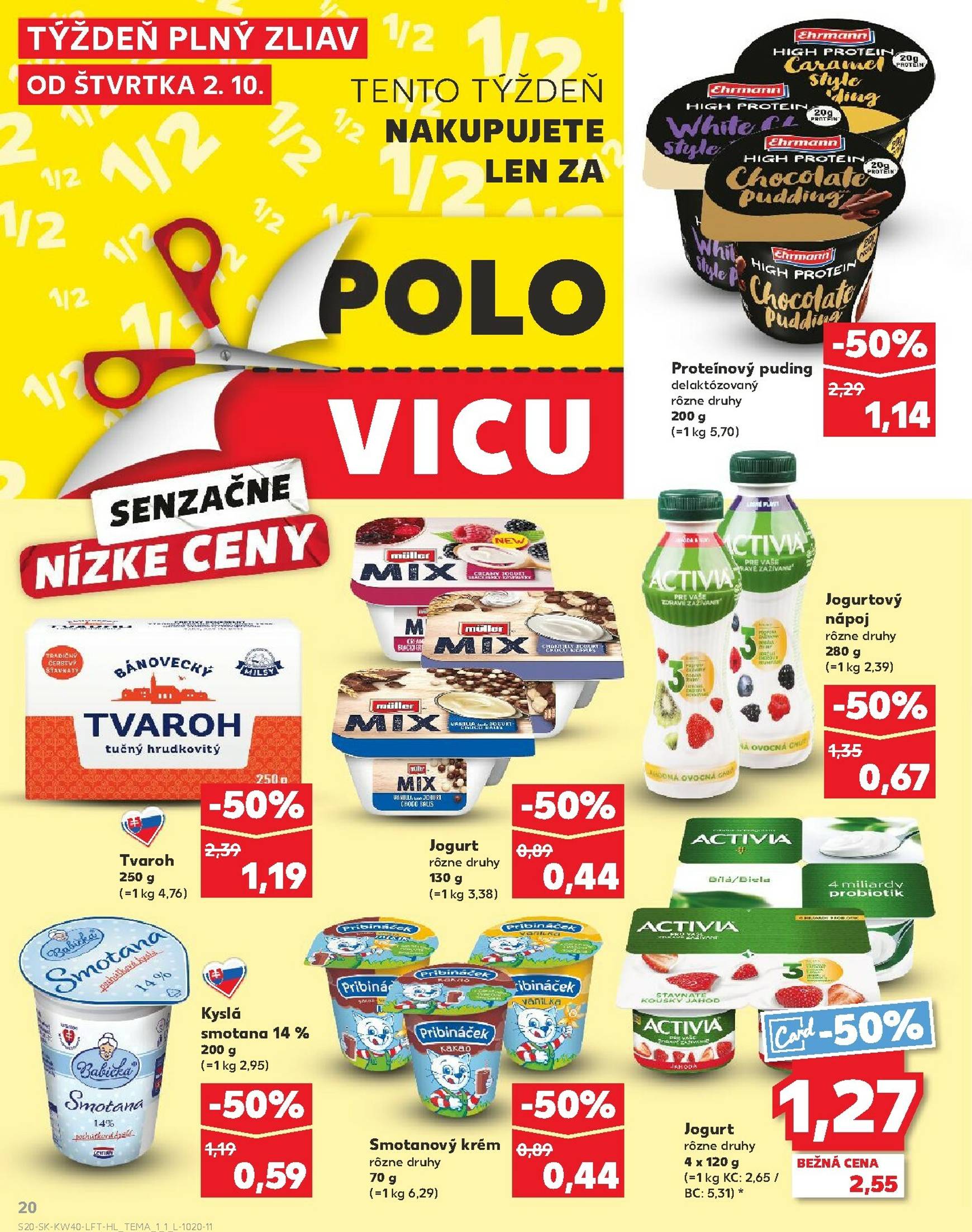 Page 20 of Aktuálny kaufland leták platný od štvrtka 02.10 do 08.10