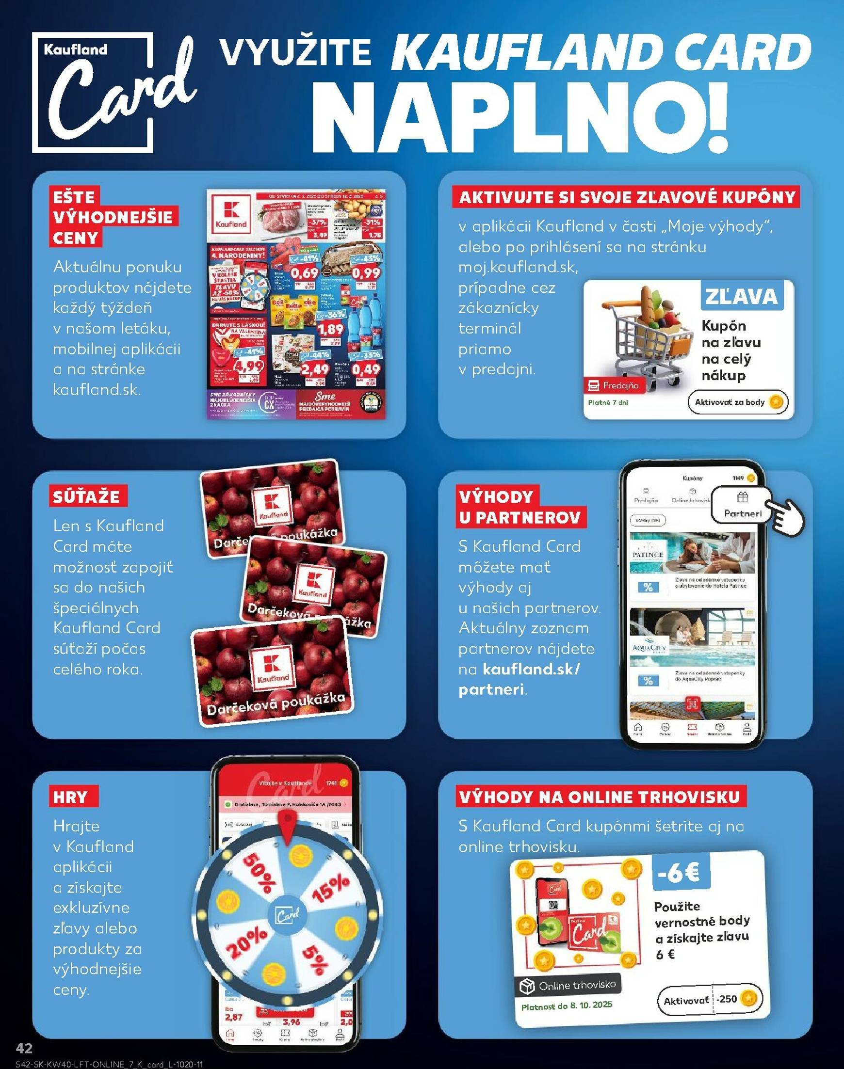Page 42 of Aktuálny kaufland leták platný od štvrtka 02.10 do 08.10