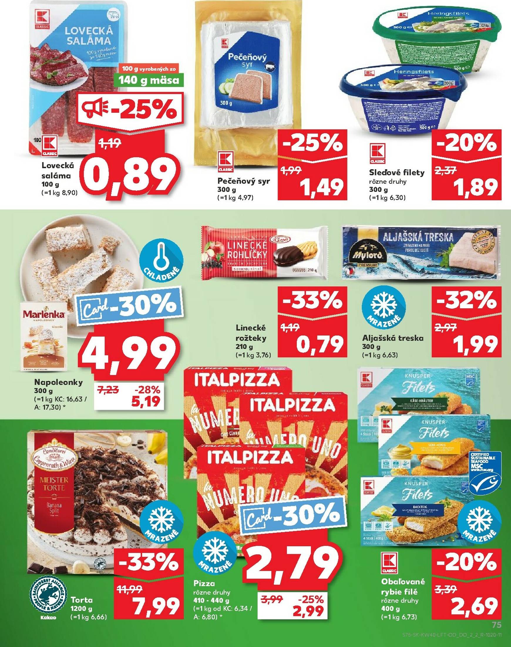 Page 75 of Aktuálny kaufland leták platný od štvrtka 02.10 do 08.10