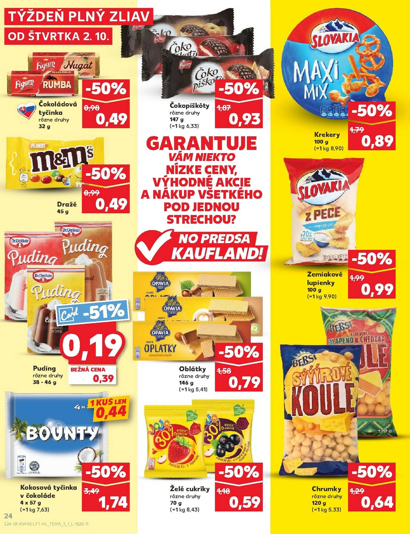 Page 24 of Aktuálny kaufland leták platný od štvrtka 02.10 do 08.10