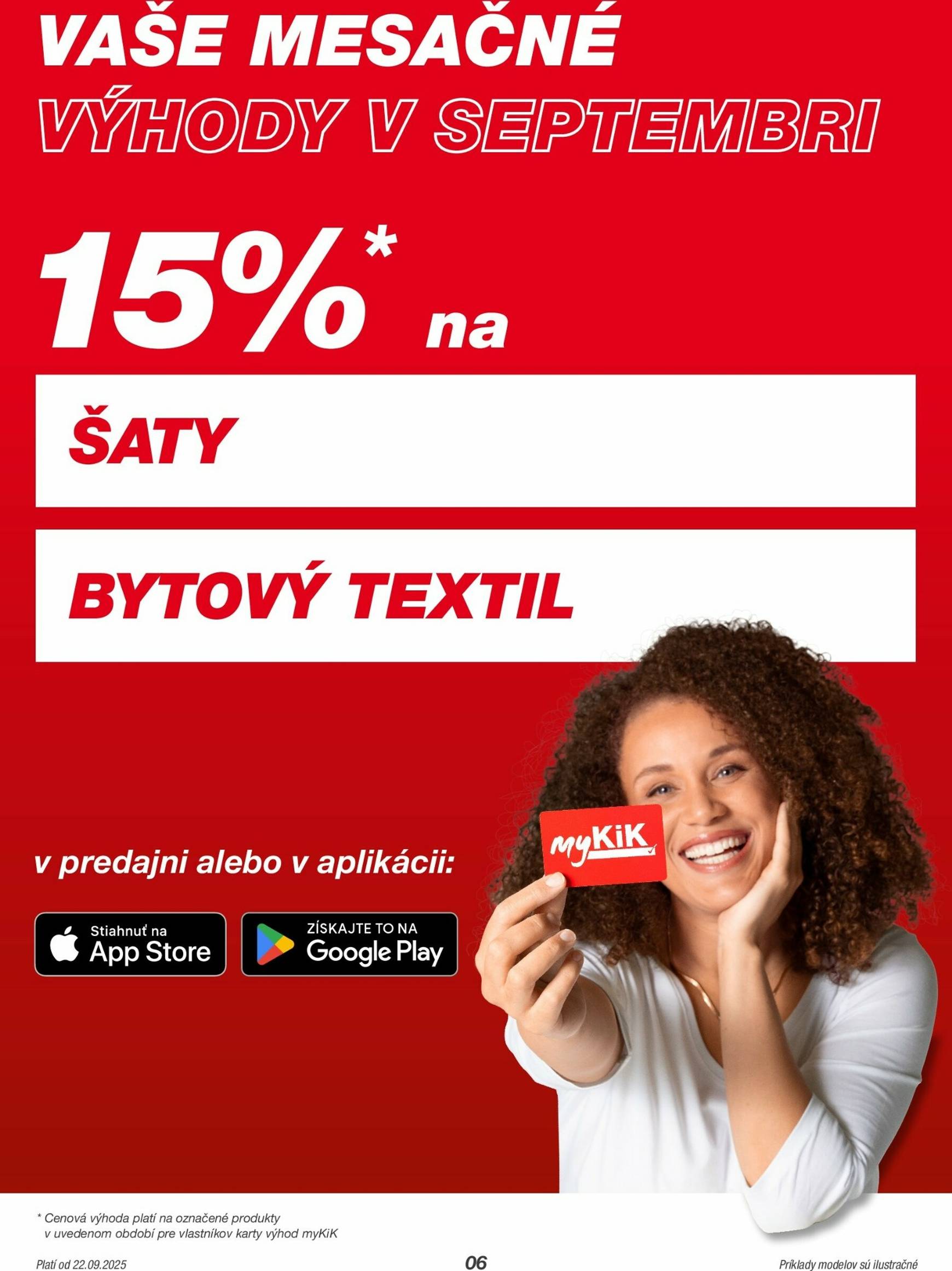 Page 6 of Aktuálny kik leták platný od pondelka 22.09 do 12.10