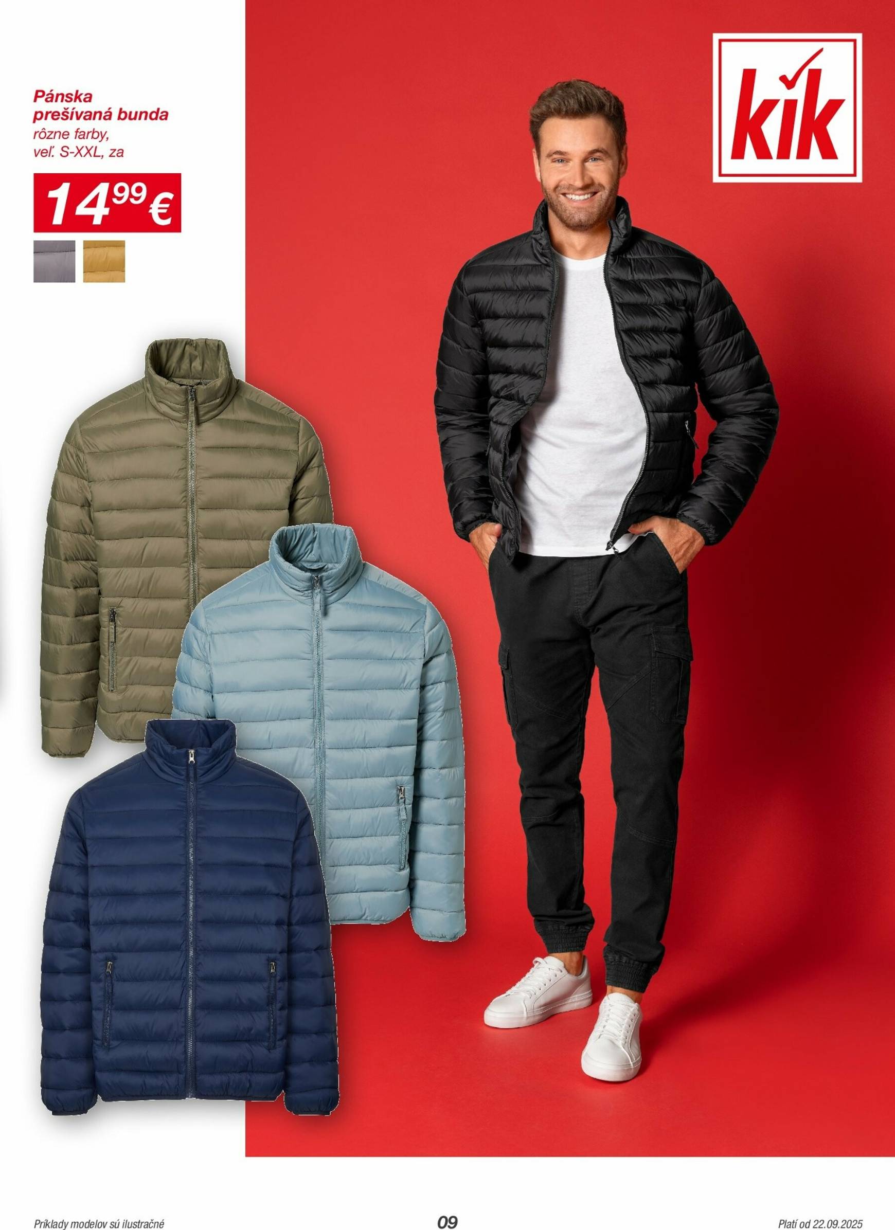 Page 9 of Aktuálny kik leták platný od pondelka 22.09 do 12.10