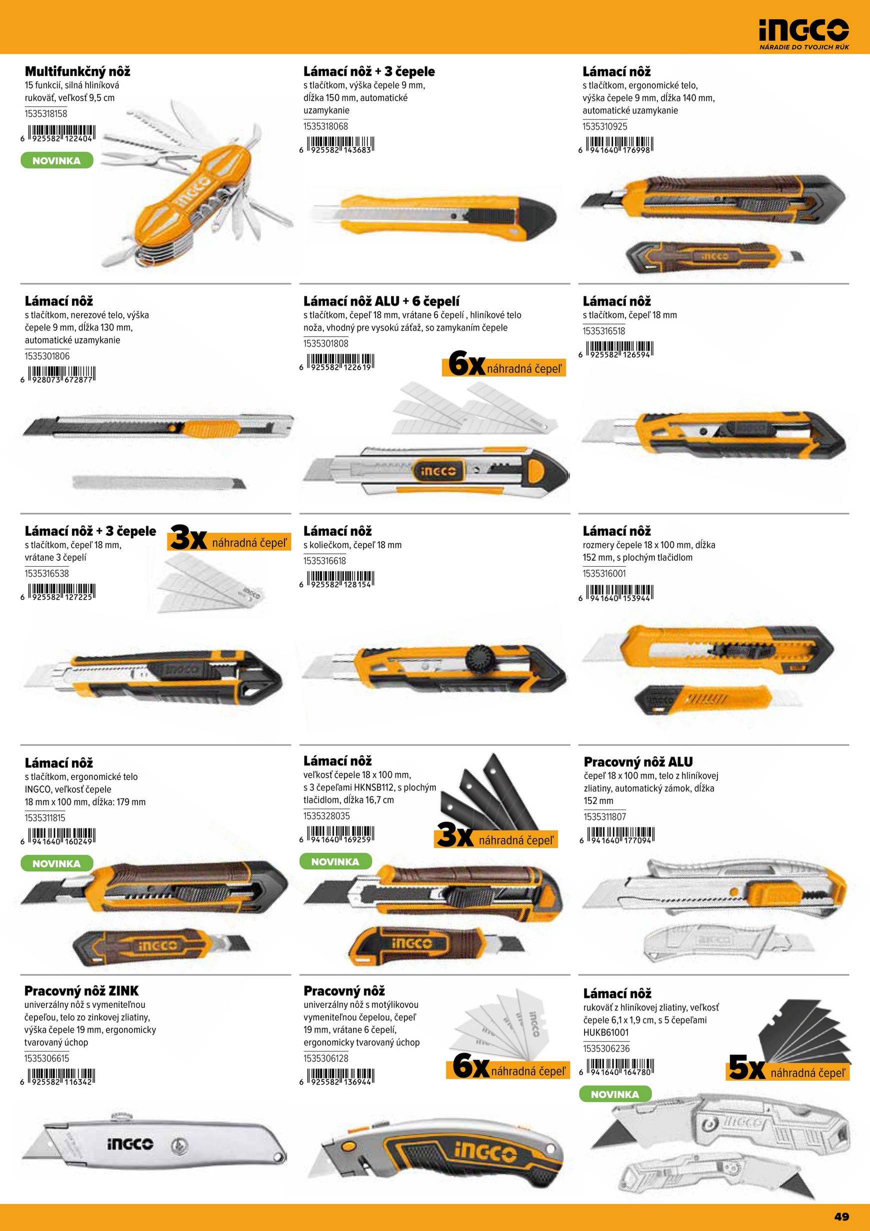 Page 49 of Aktuálny kinekus leták platný od stredy 11.06 do 31.12