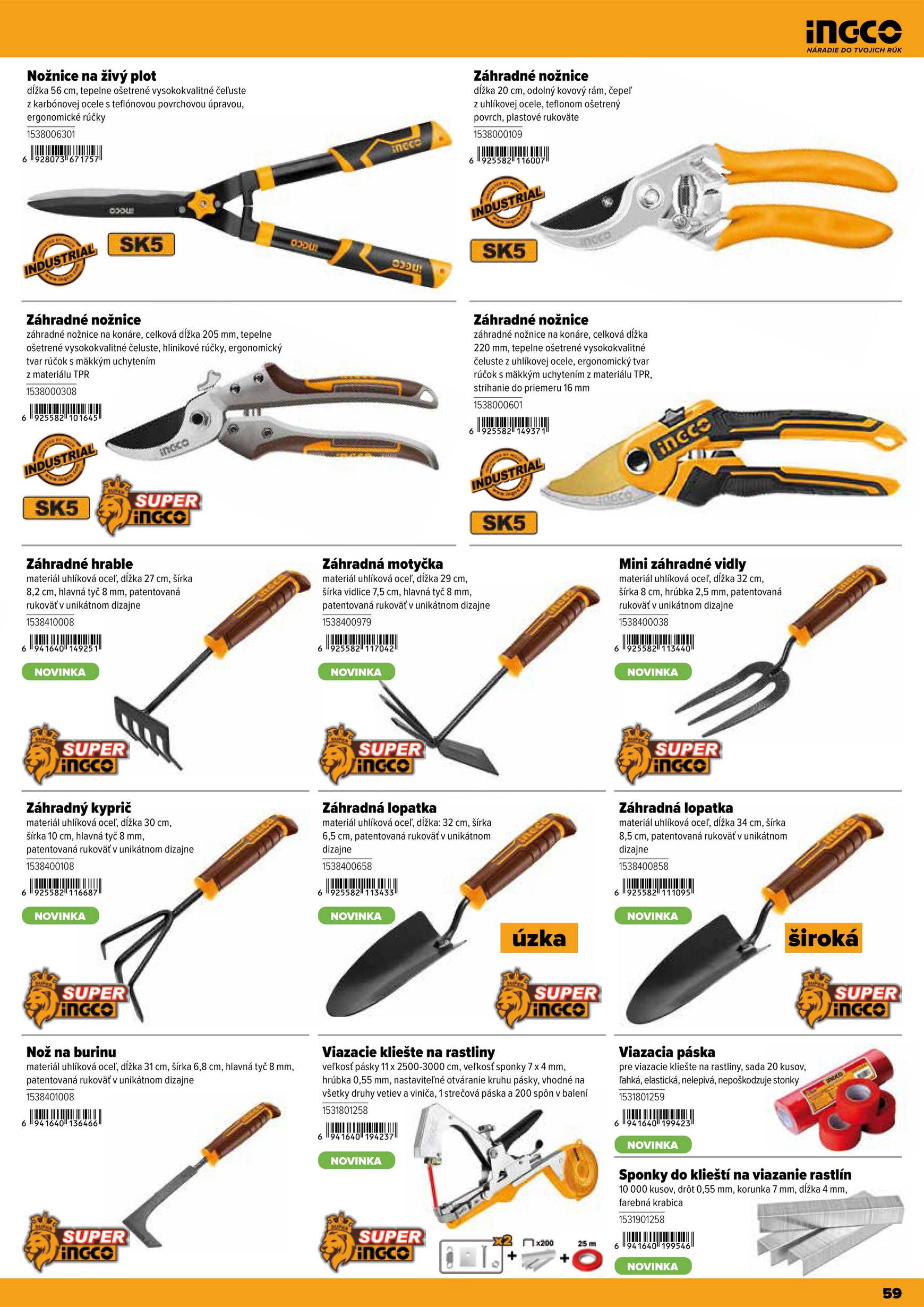 Page 59 of Aktuálny kinekus leták platný od stredy 11.06 do 31.12