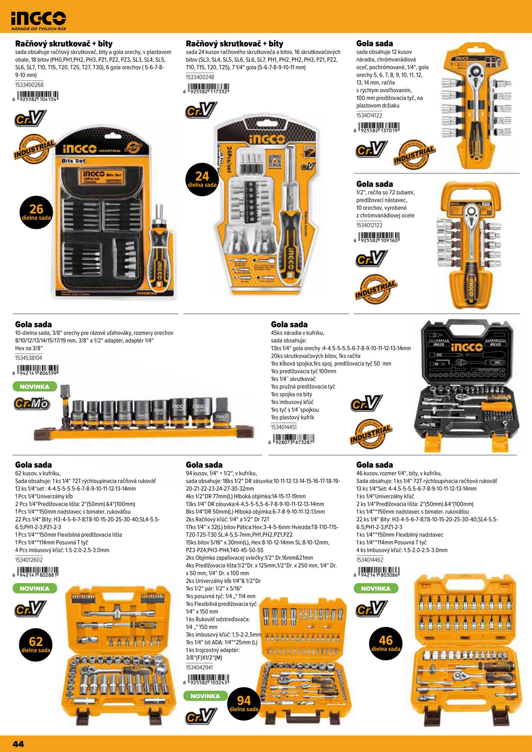 Page 44 of Aktuálny kinekus leták platný od stredy 11.06 do 31.12