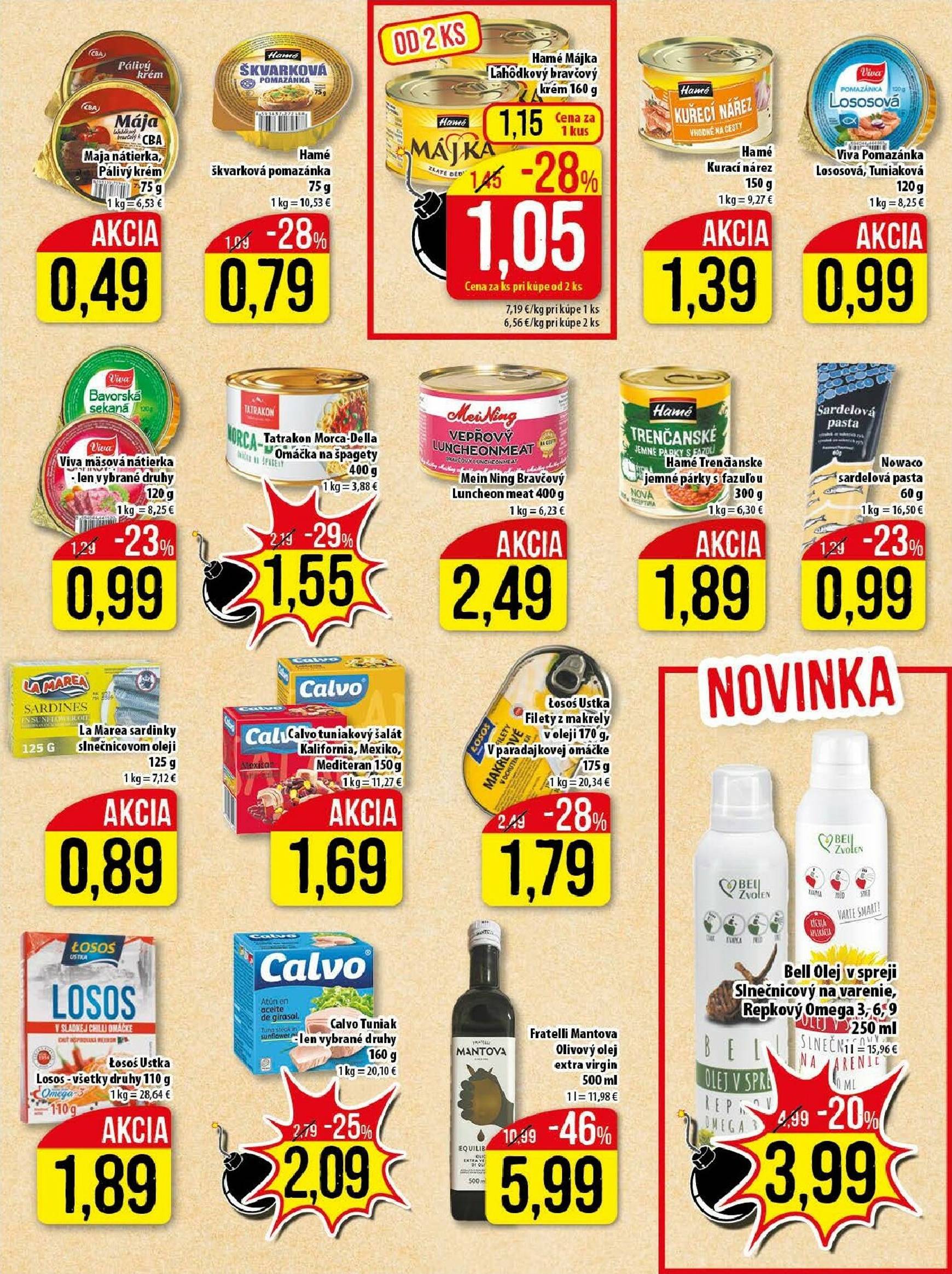 Page 18 of Aktuálny klas leták platný od pondelka 06.10 do 12.10