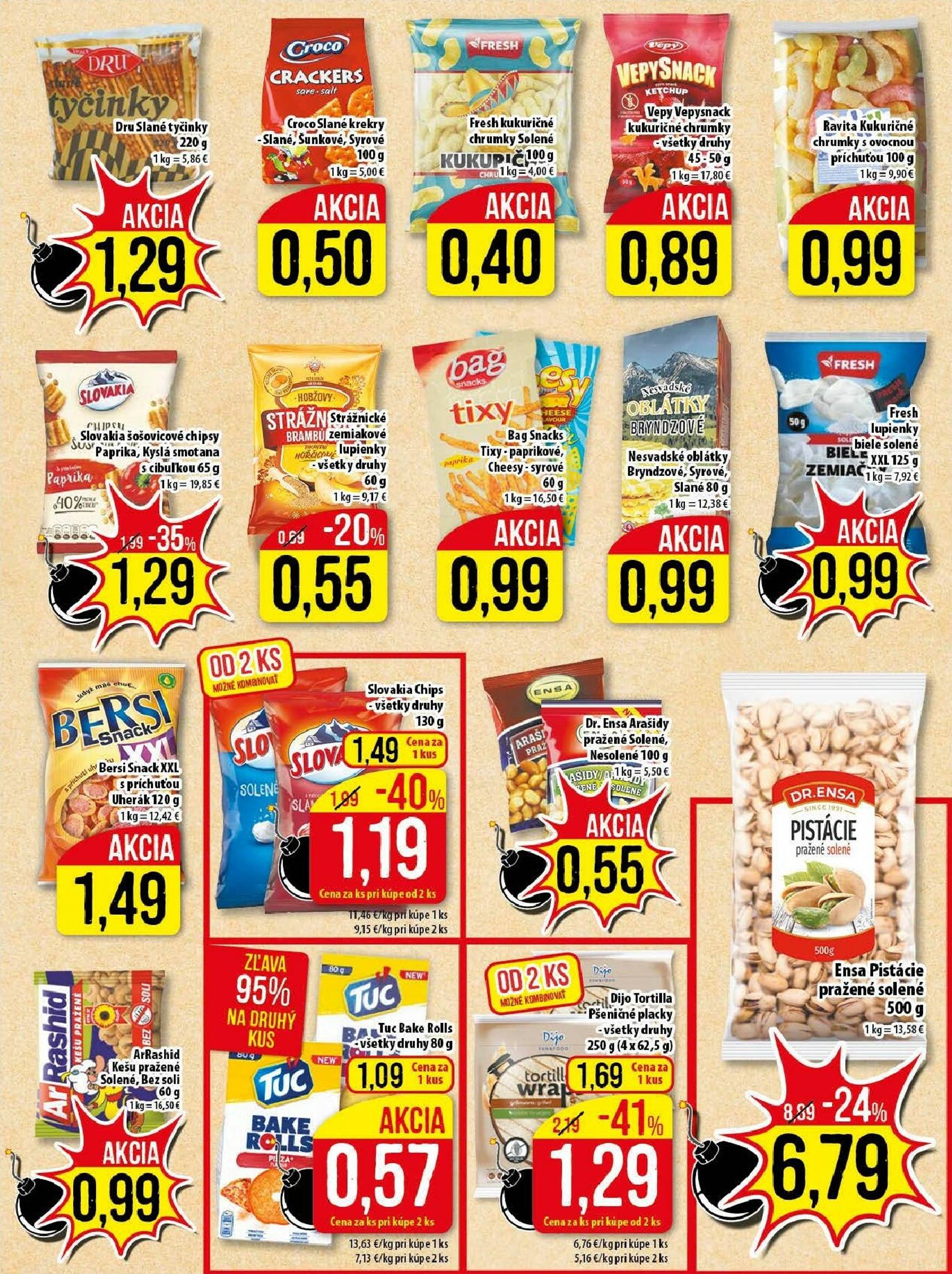 Page 14 of Aktuálny klas leták platný od pondelka 06.10 do 12.10