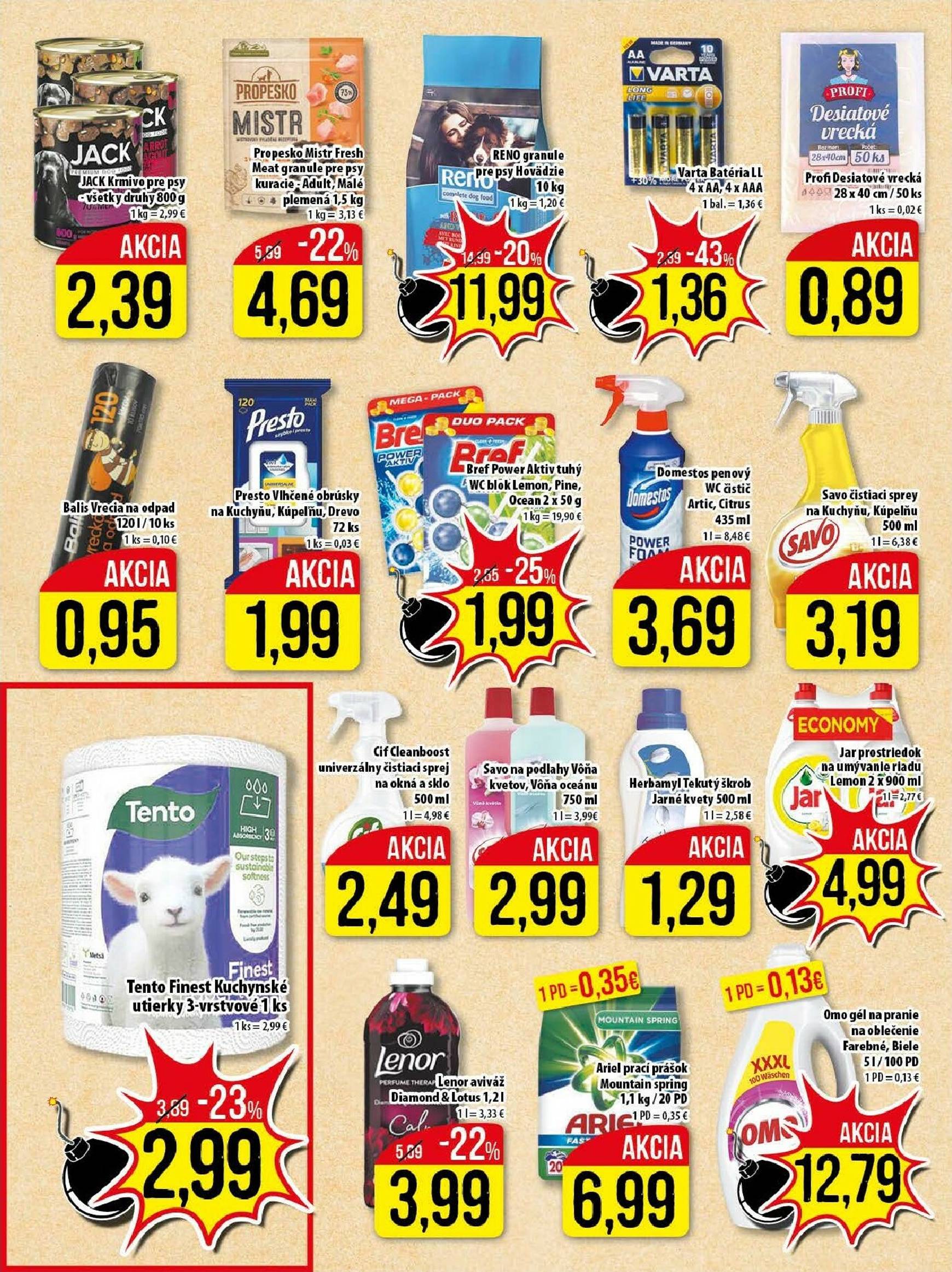 Page 23 of Aktuálny klas leták platný od pondelka 06.10 do 12.10