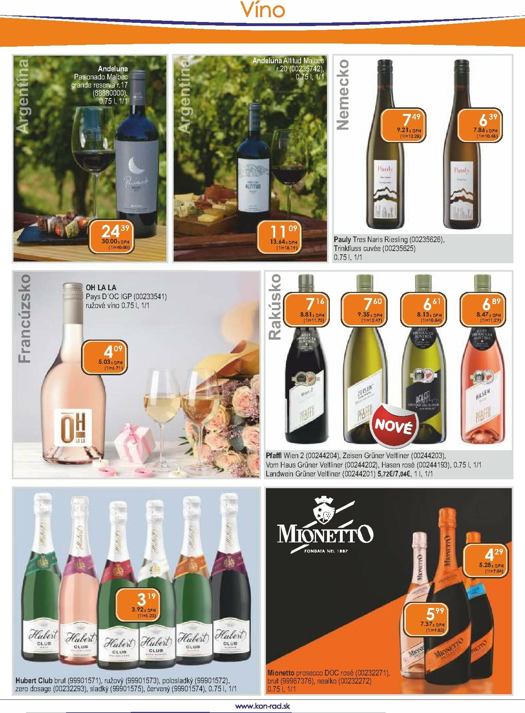 Page 16 of Aktuálny kon-rad leták platný od stredy 01.10 do 31.10