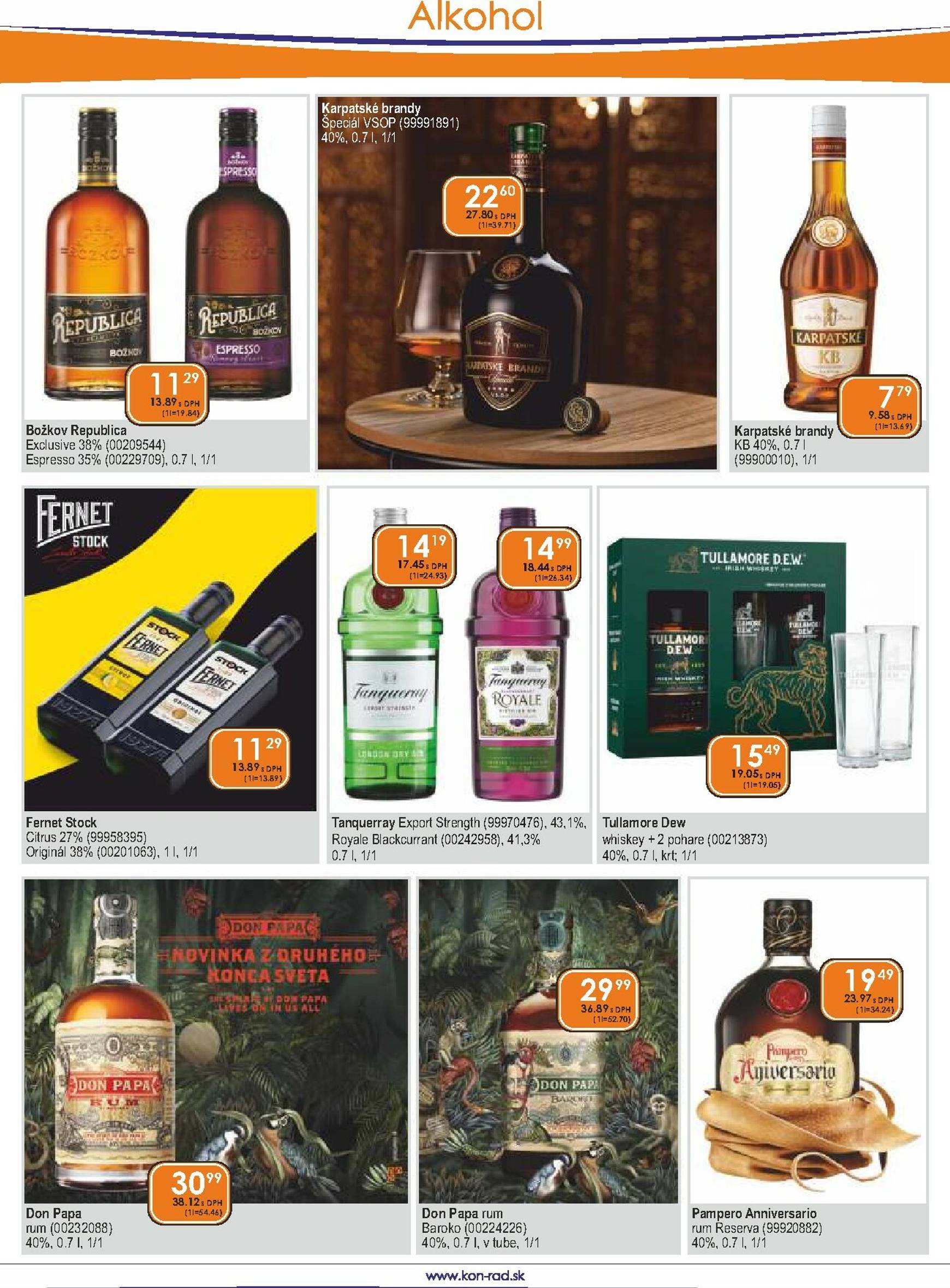 Page 8 of Aktuálny kon-rad leták platný od stredy 01.10 do 31.10