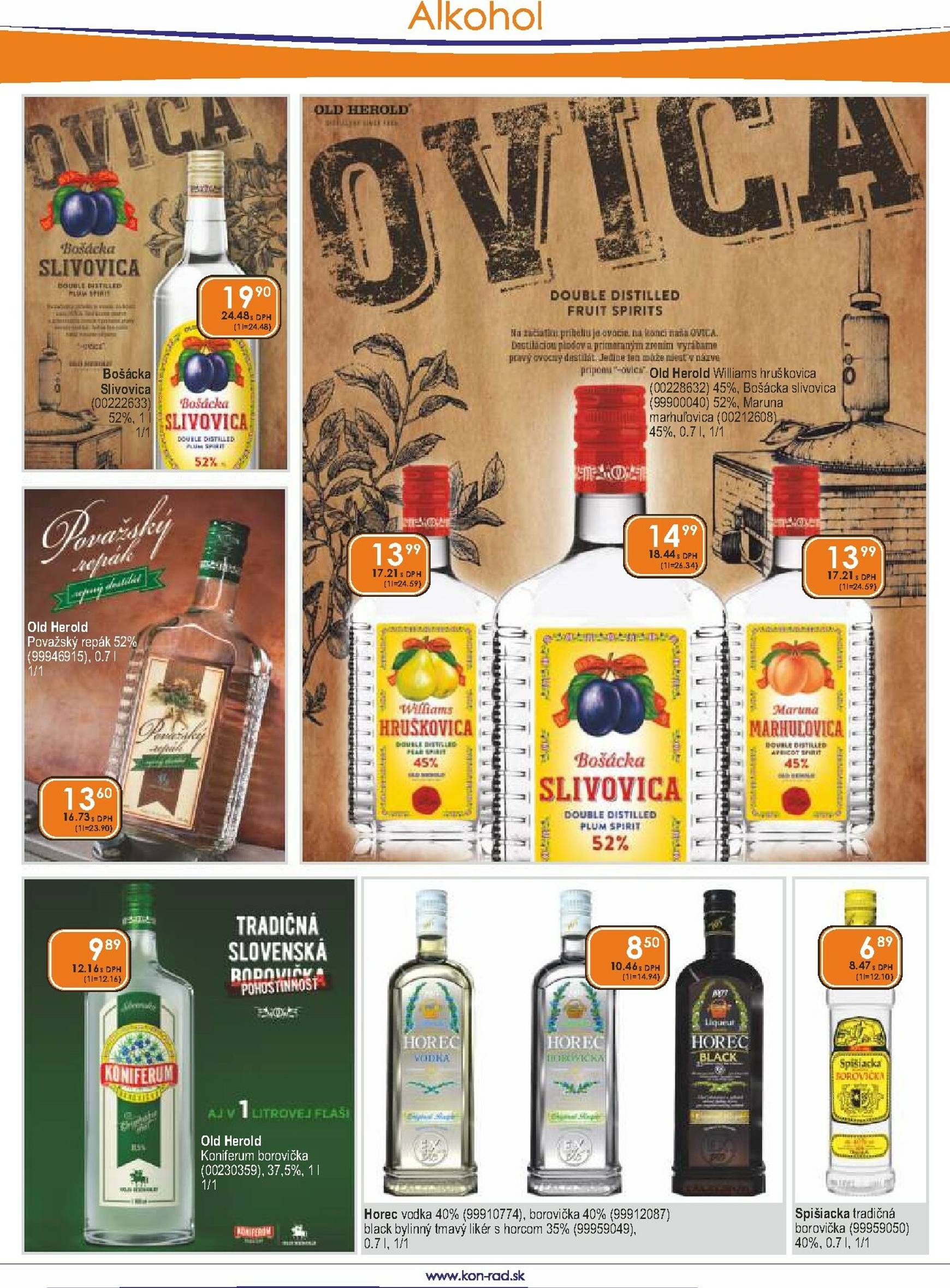 Page 10 of Aktuálny kon-rad leták platný od stredy 01.10 do 31.10