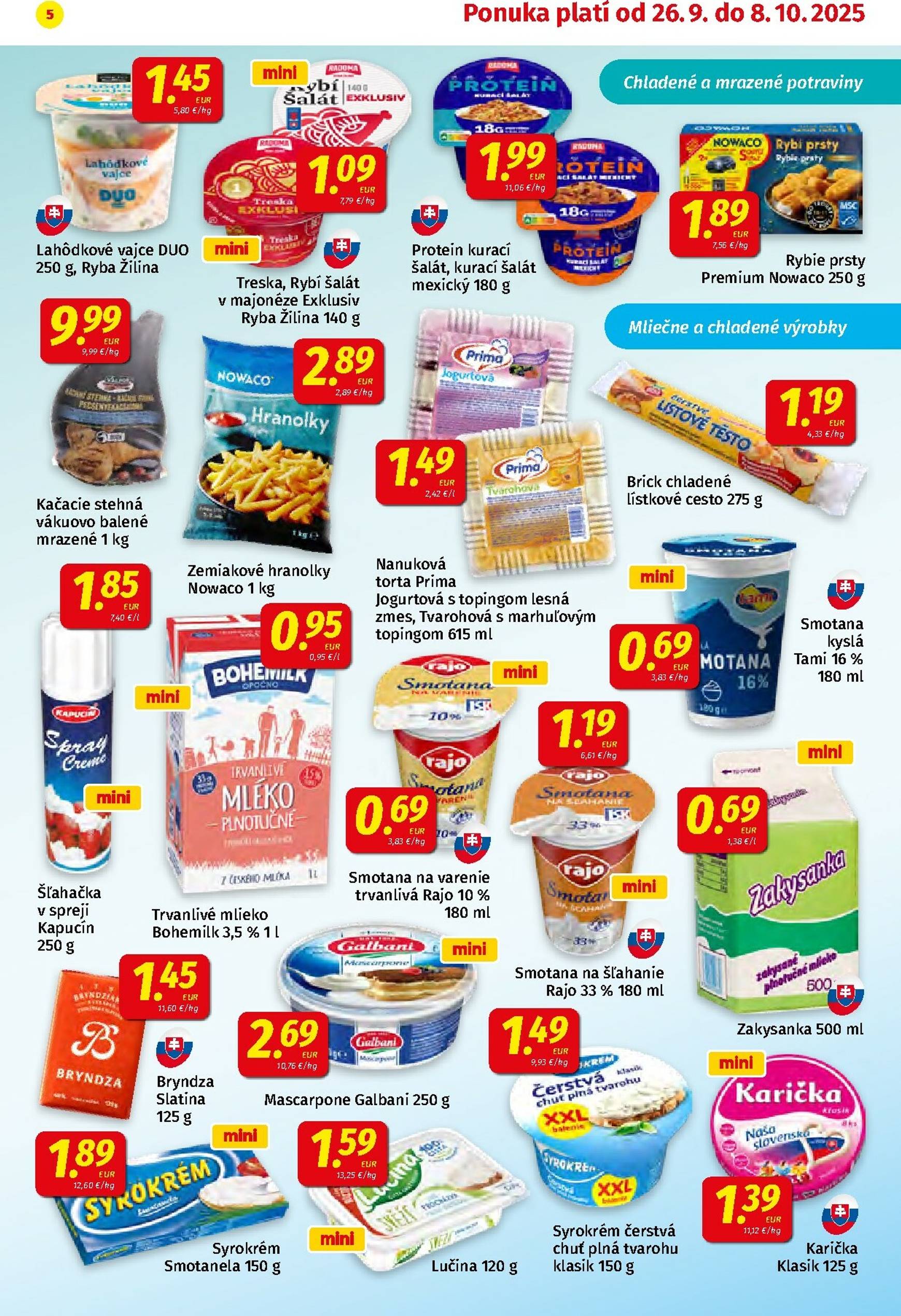 Page 5 of Aktuálny koruna leták platný od piatka 26.09 do 08.10