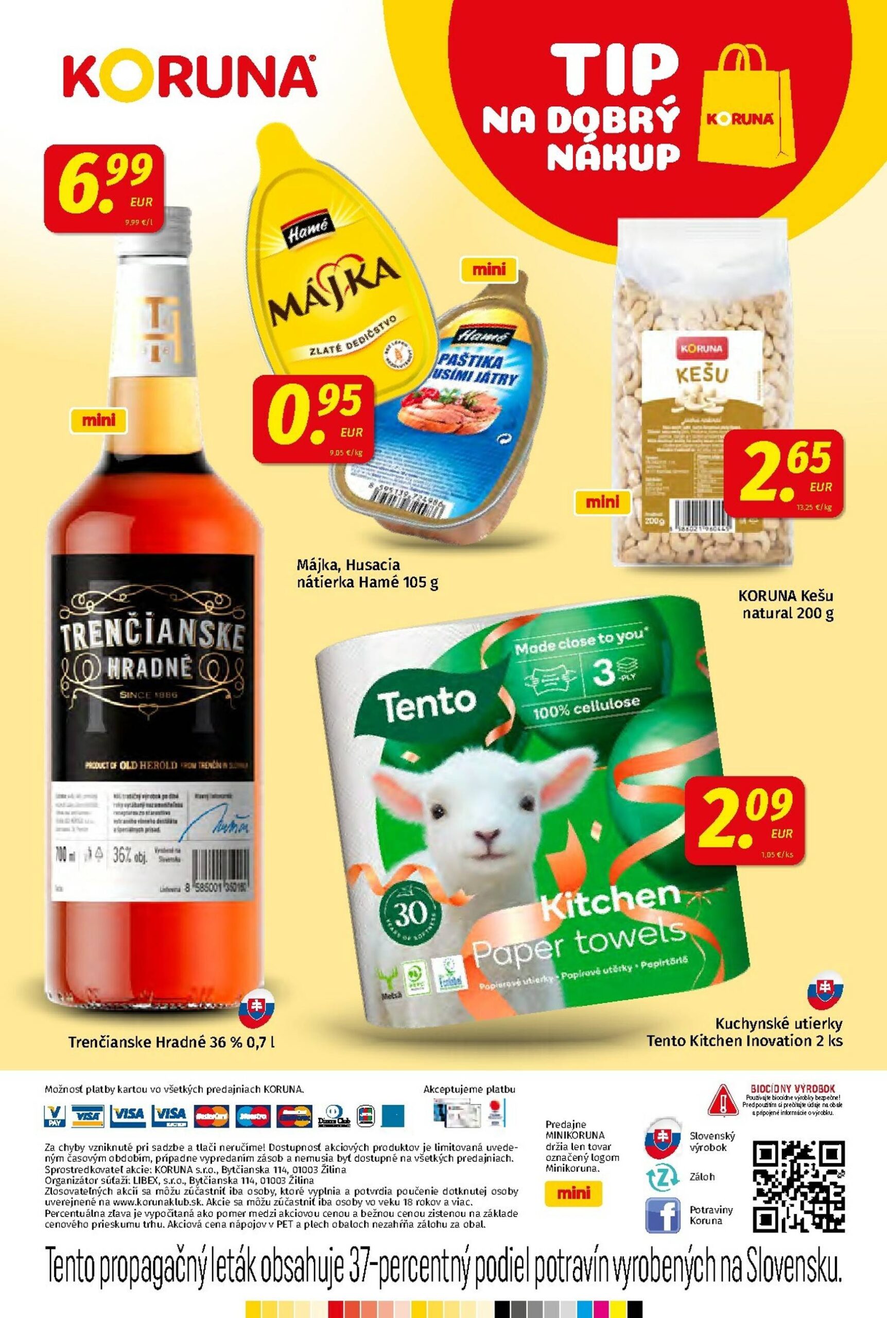 Page 24 of Aktuálny koruna leták platný od piatka 26.09 do 08.10