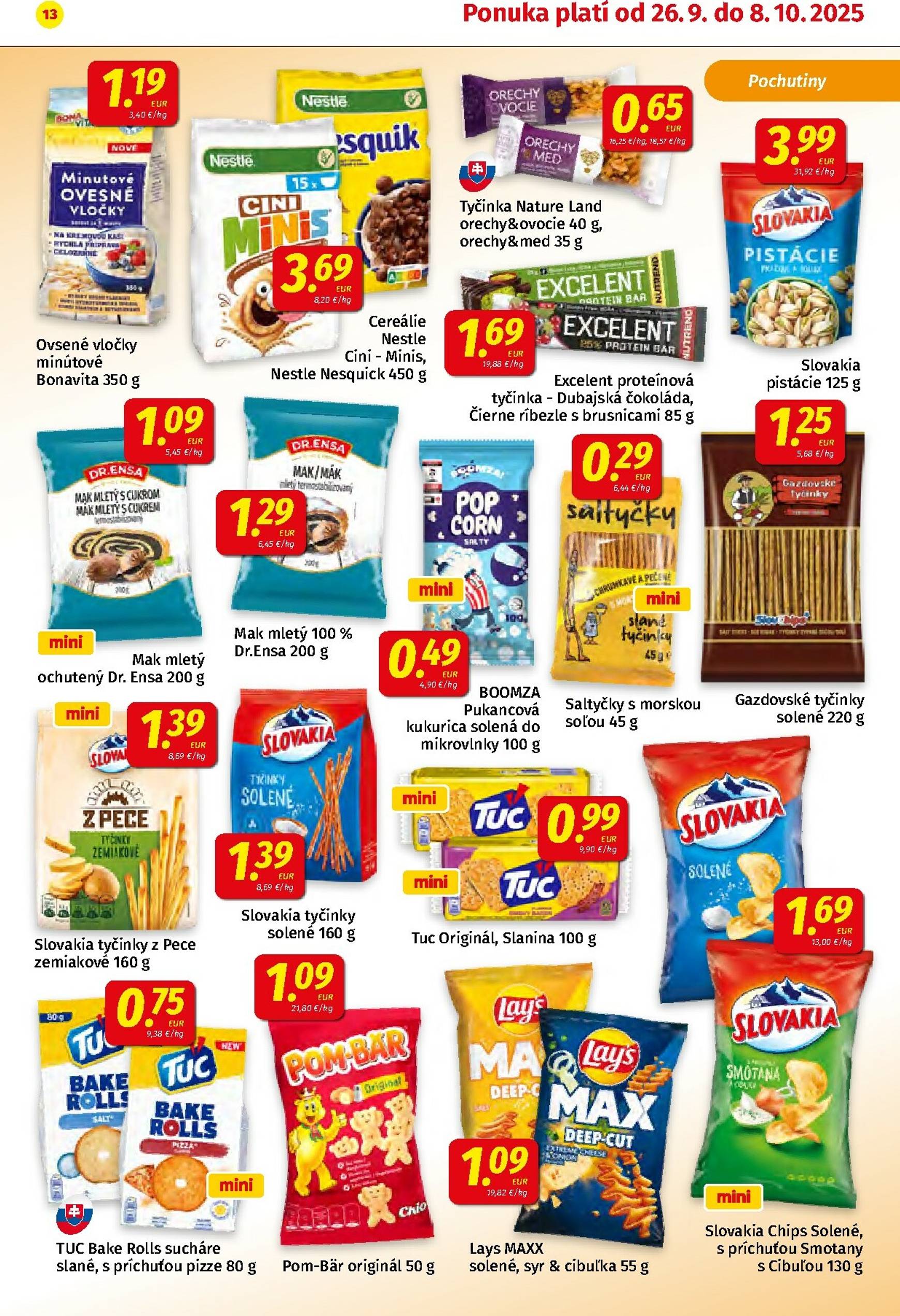 Page 13 of Aktuálny koruna leták platný od piatka 26.09 do 08.10
