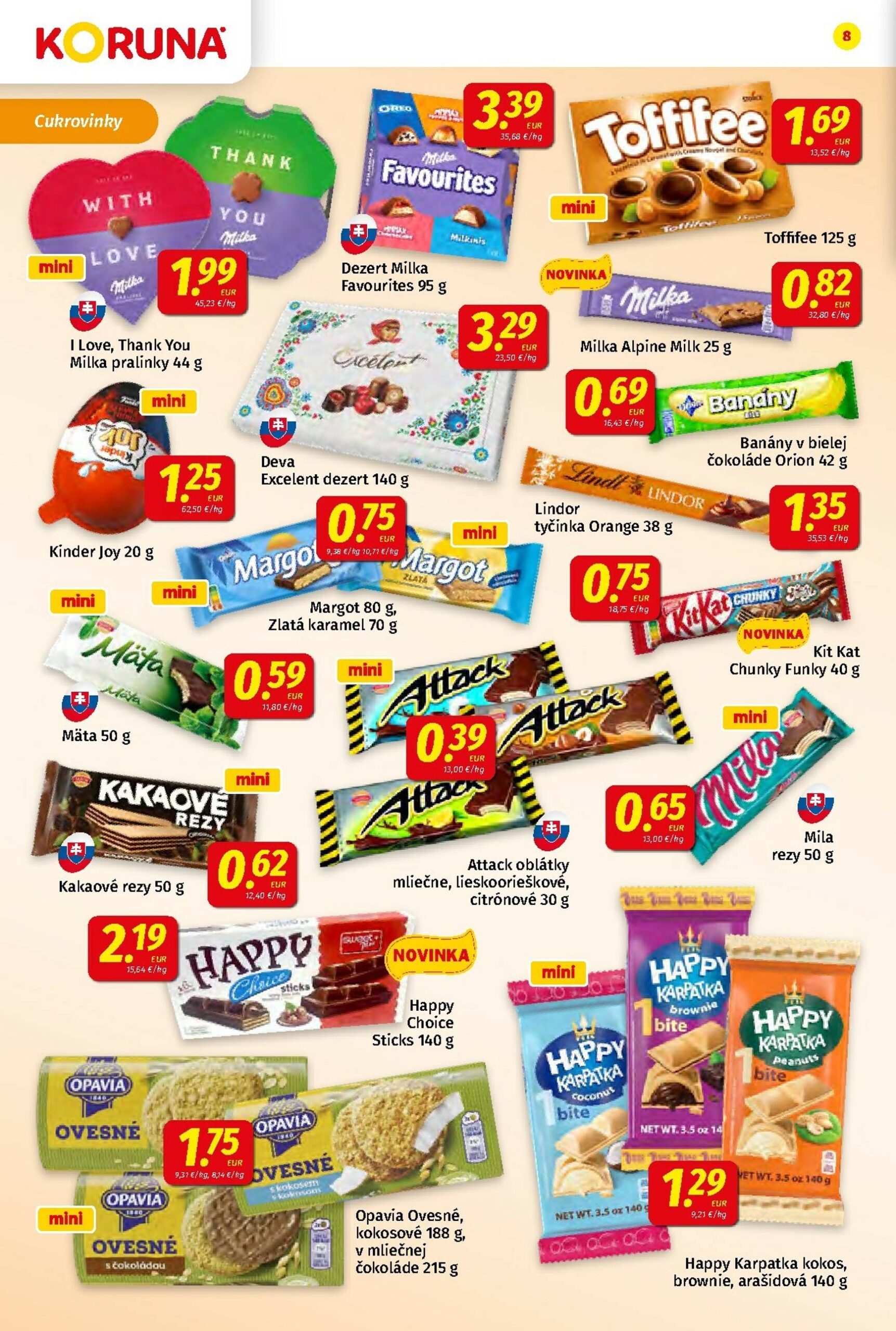 Page 8 of Aktuálny koruna leták platný od piatka 26.09 do 08.10