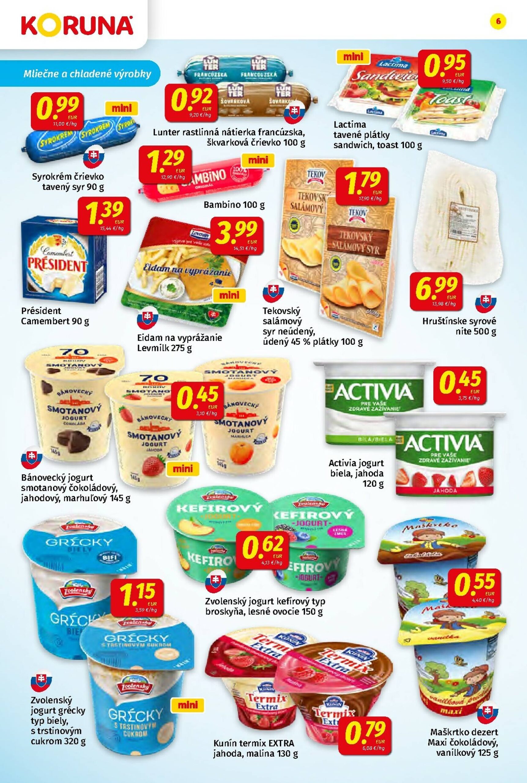 Page 6 of Aktuálny koruna leták platný od piatka 26.09 do 08.10